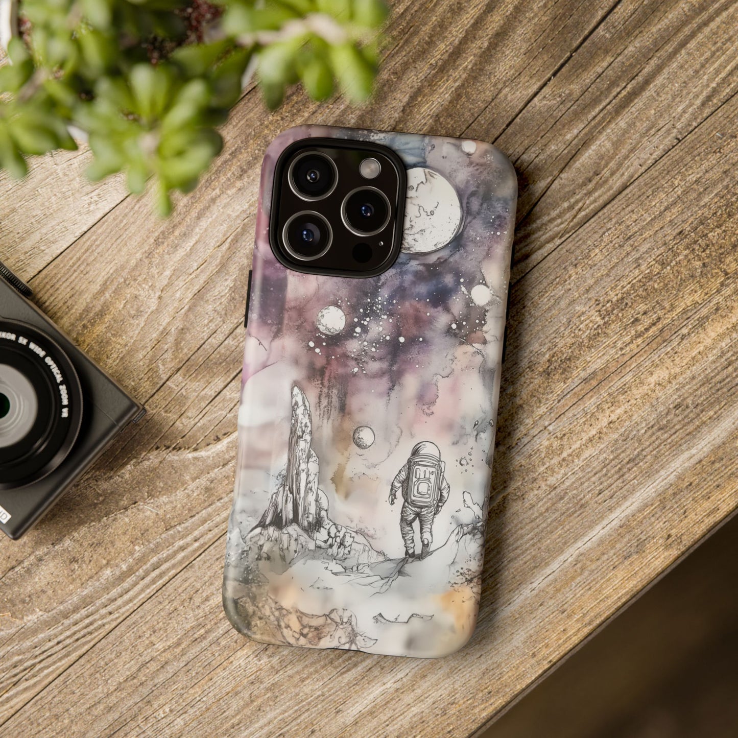 iphone case A Space Woman's Dream