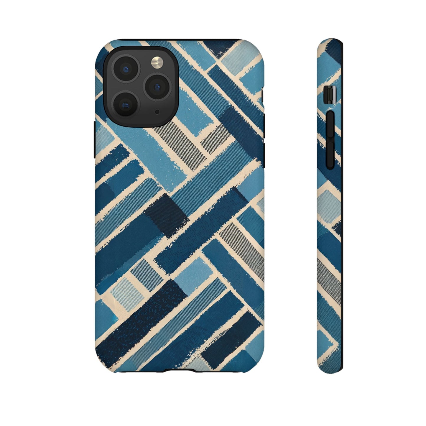 iphone case Abstract Denim Patchwork iPhone 11 Pro