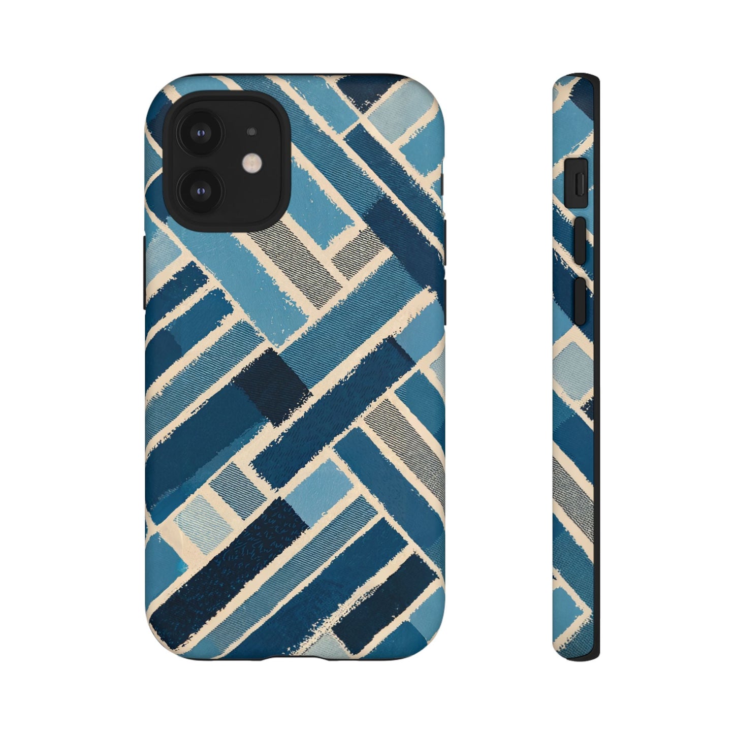 iphone case Abstract Denim Patchwork iPhone 12 Mini