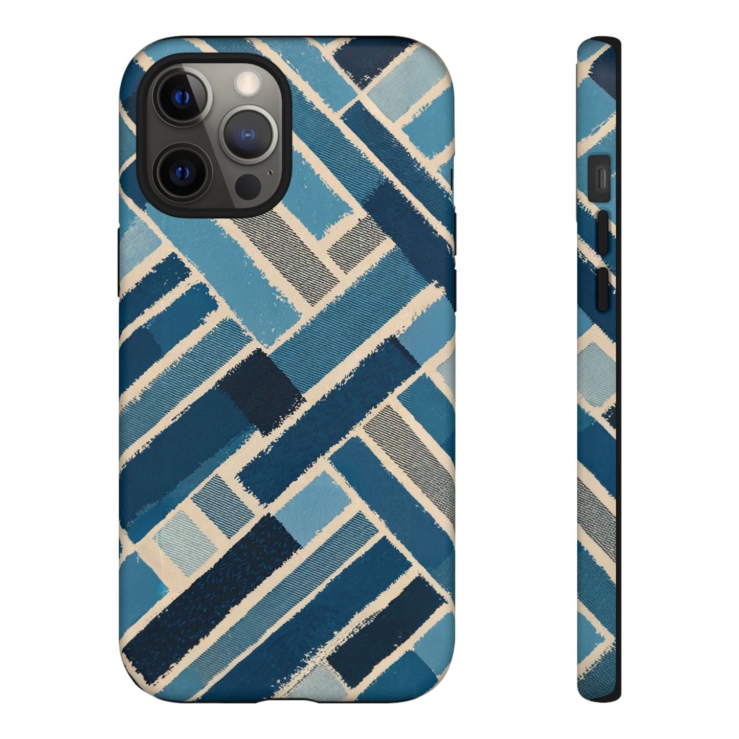 iphone case Abstract Denim Patchwork iPhone 12 Pro Max