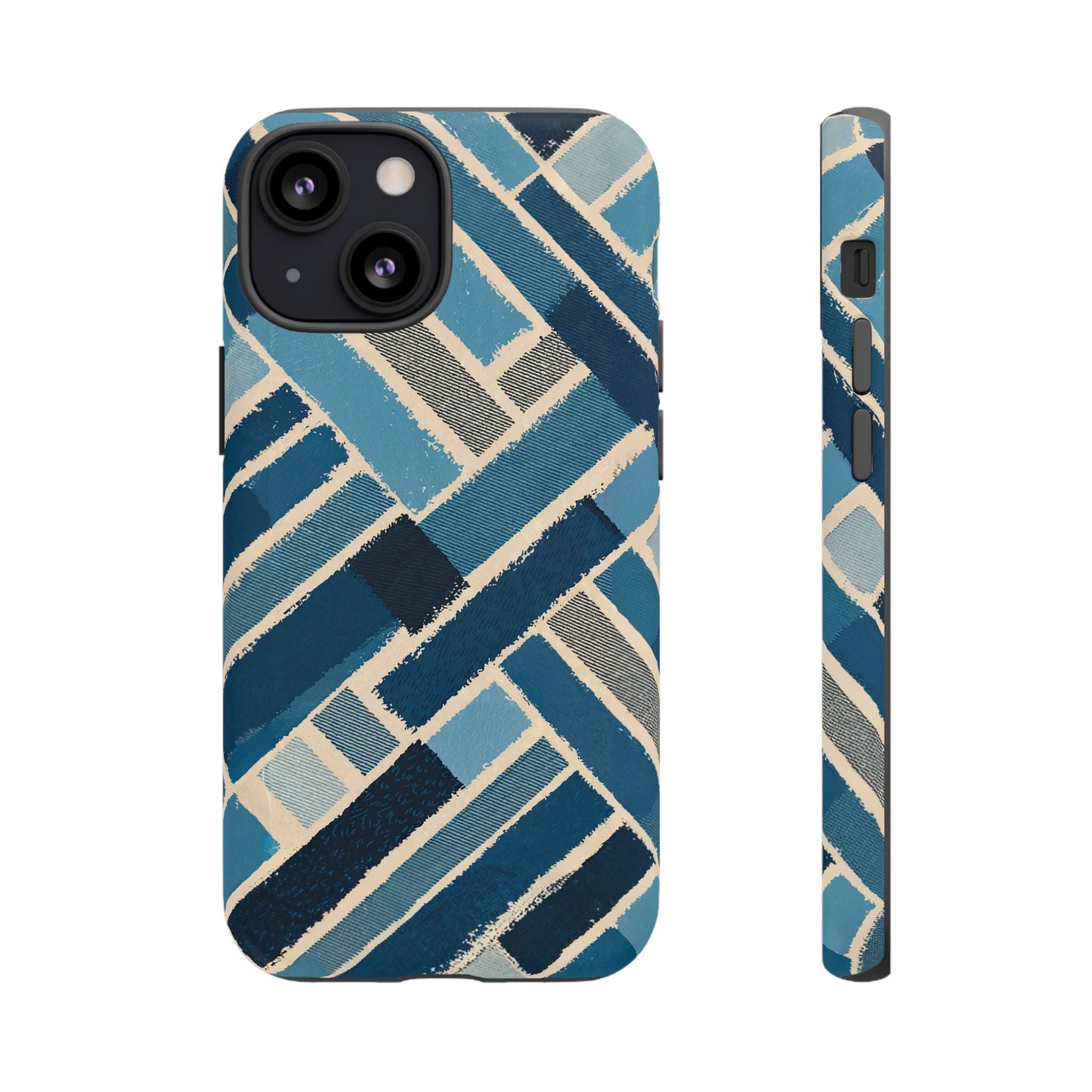 iphone case Abstract Denim Patchwork iPhone 13 Mini