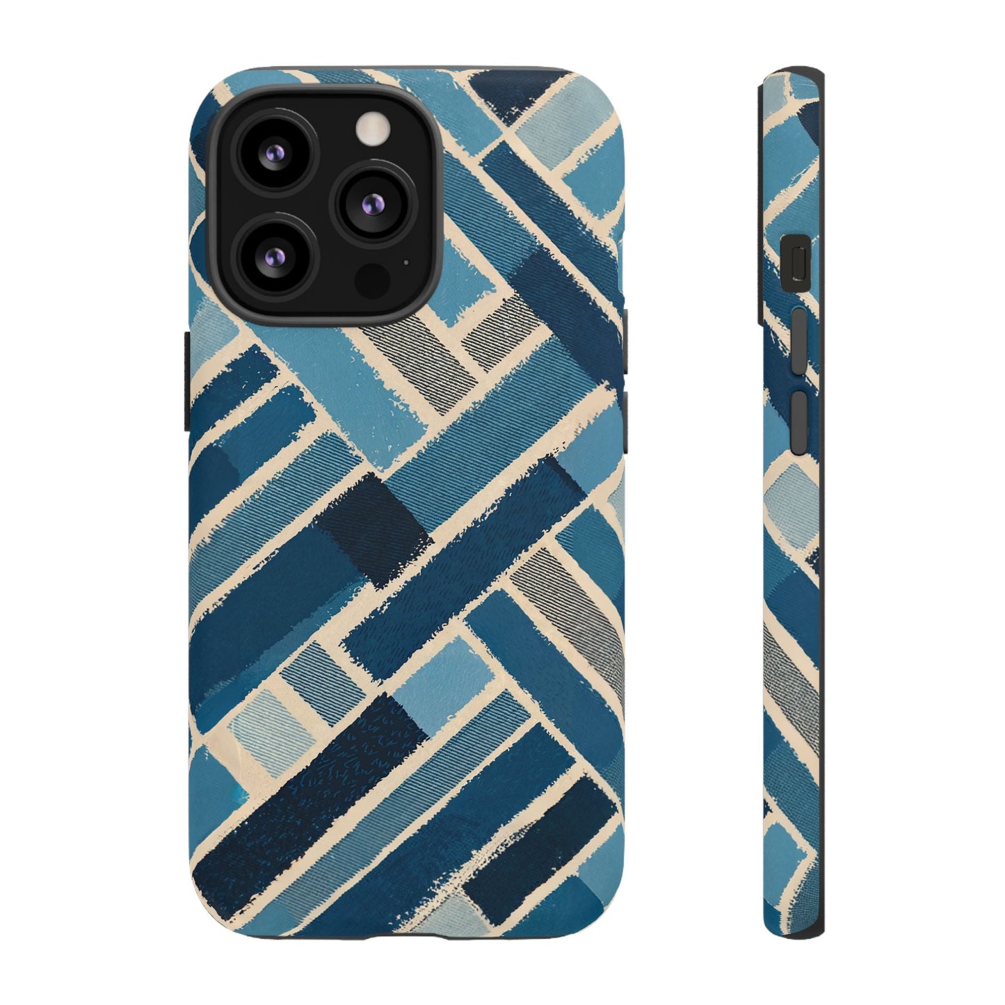 iphone case Abstract Denim Patchwork iPhone 13 Pro
