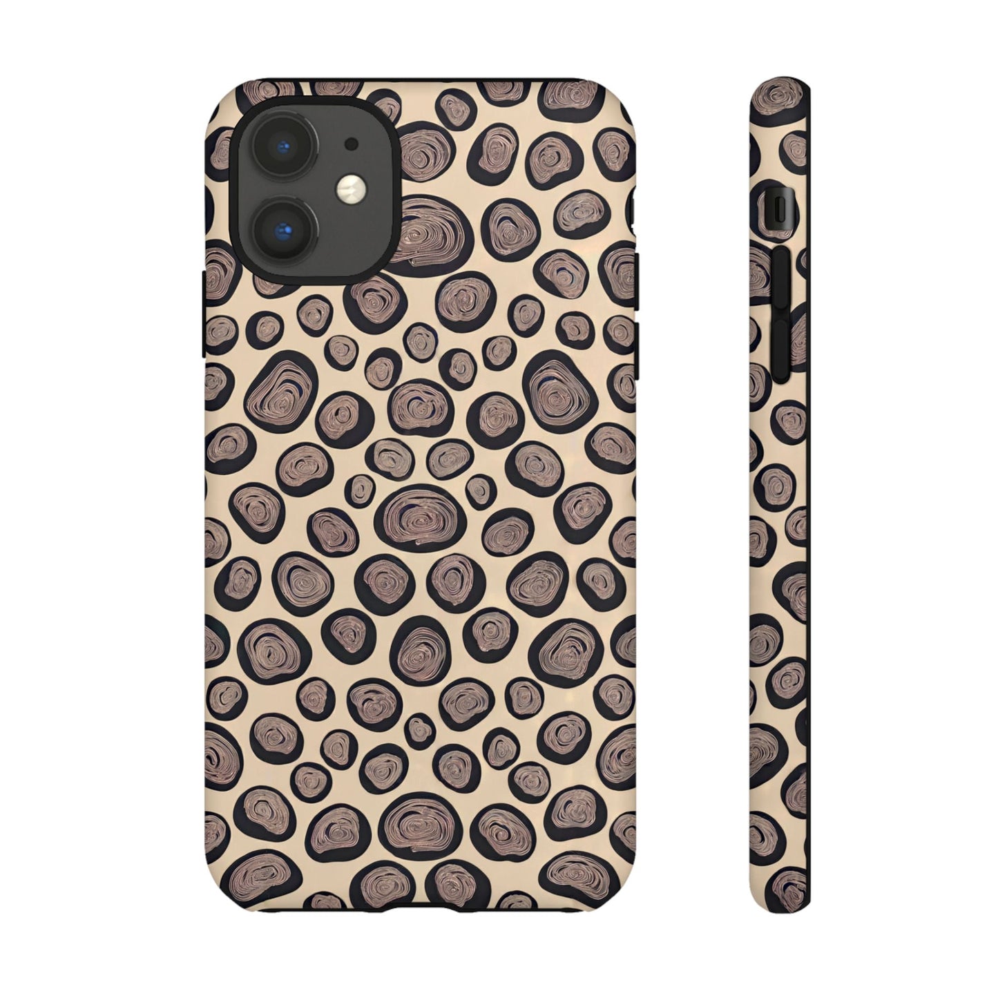 iphone case Abstract Pebble Swirls iPhone 11