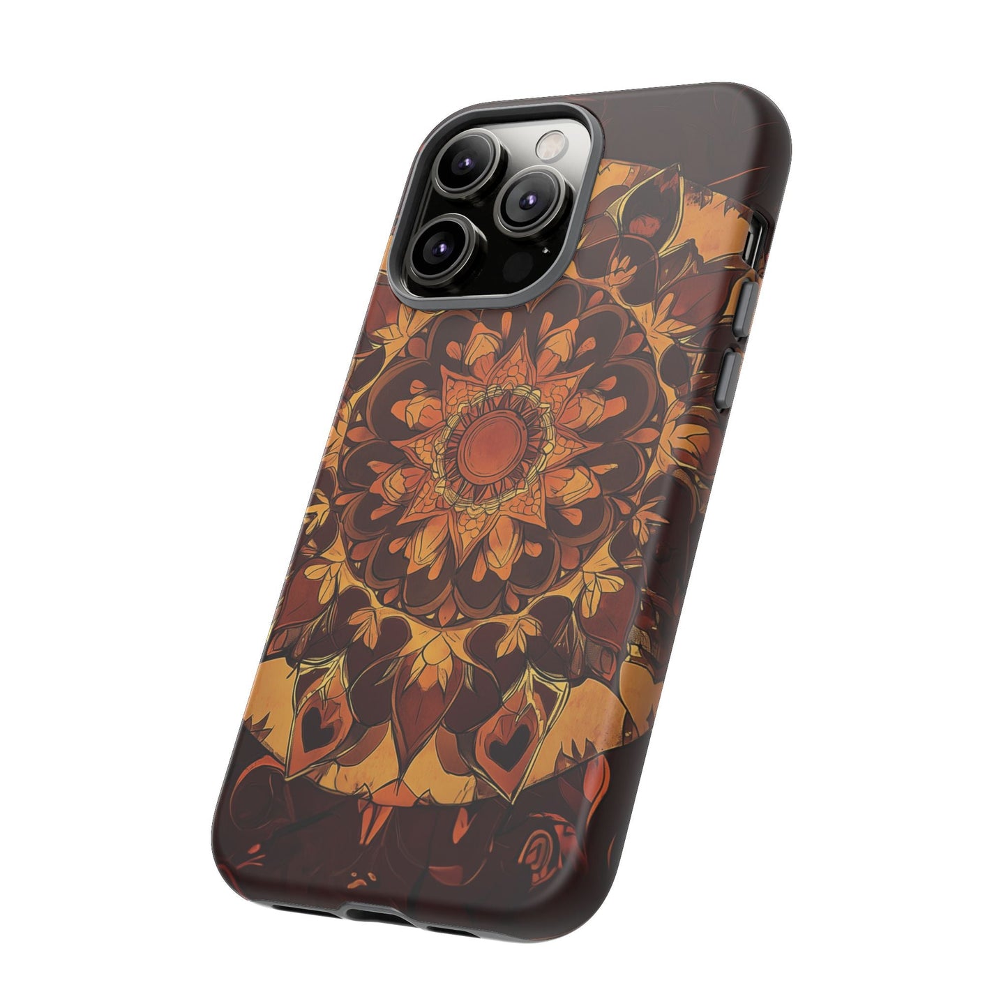 iphone case Amber Mandala