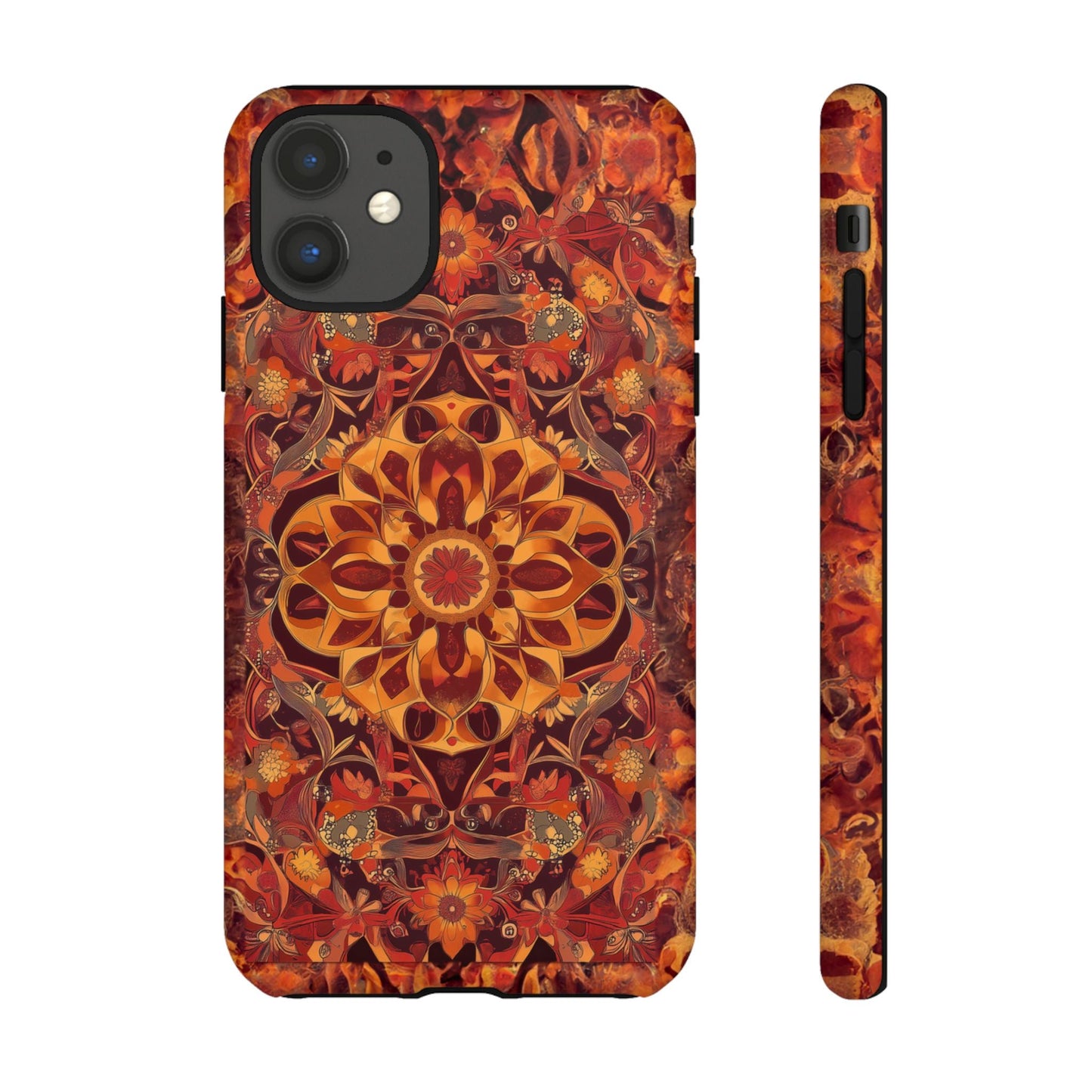 iphone case Amber Mandala Fusion iPhone 11