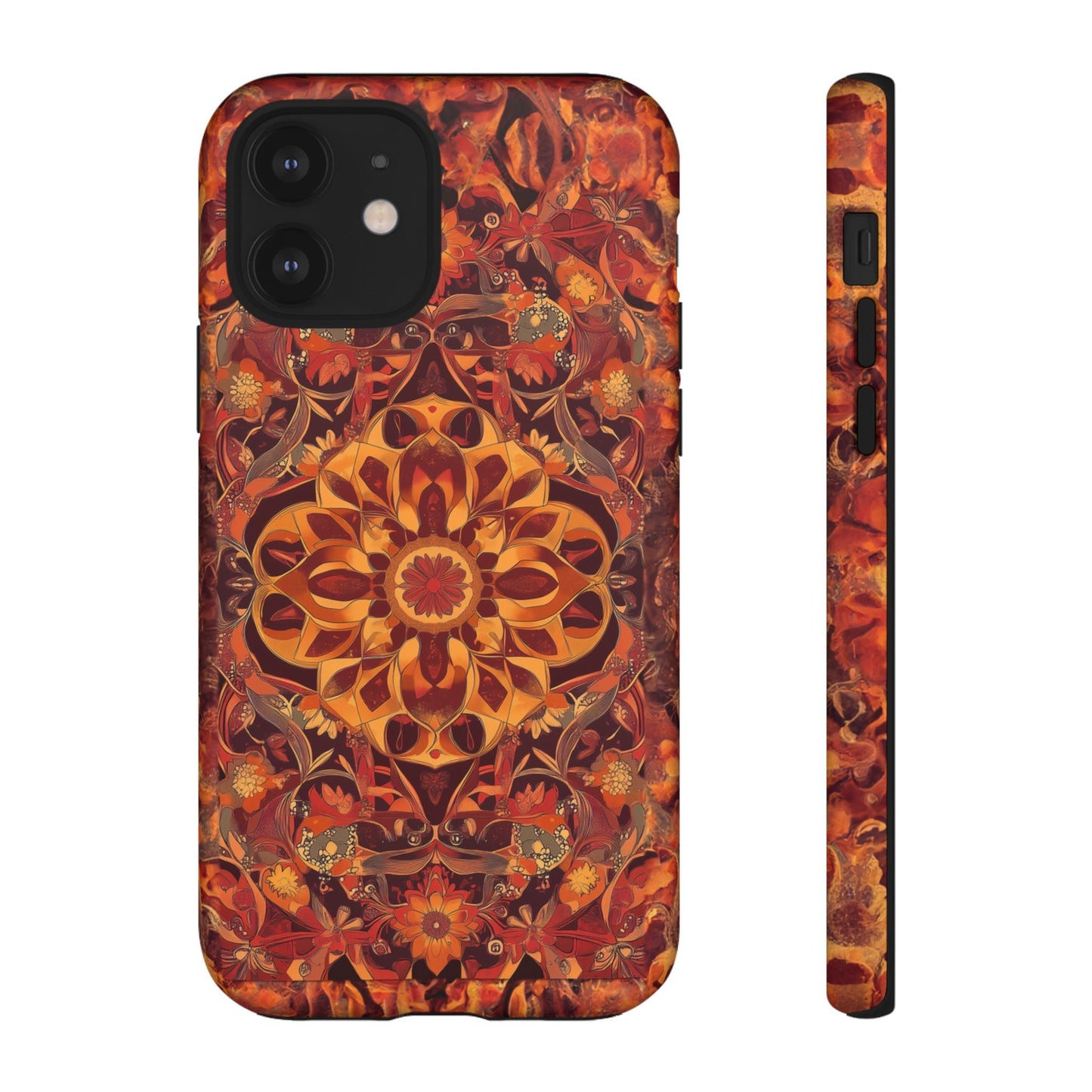 iphone case Amber Mandala Fusion iPhone 12