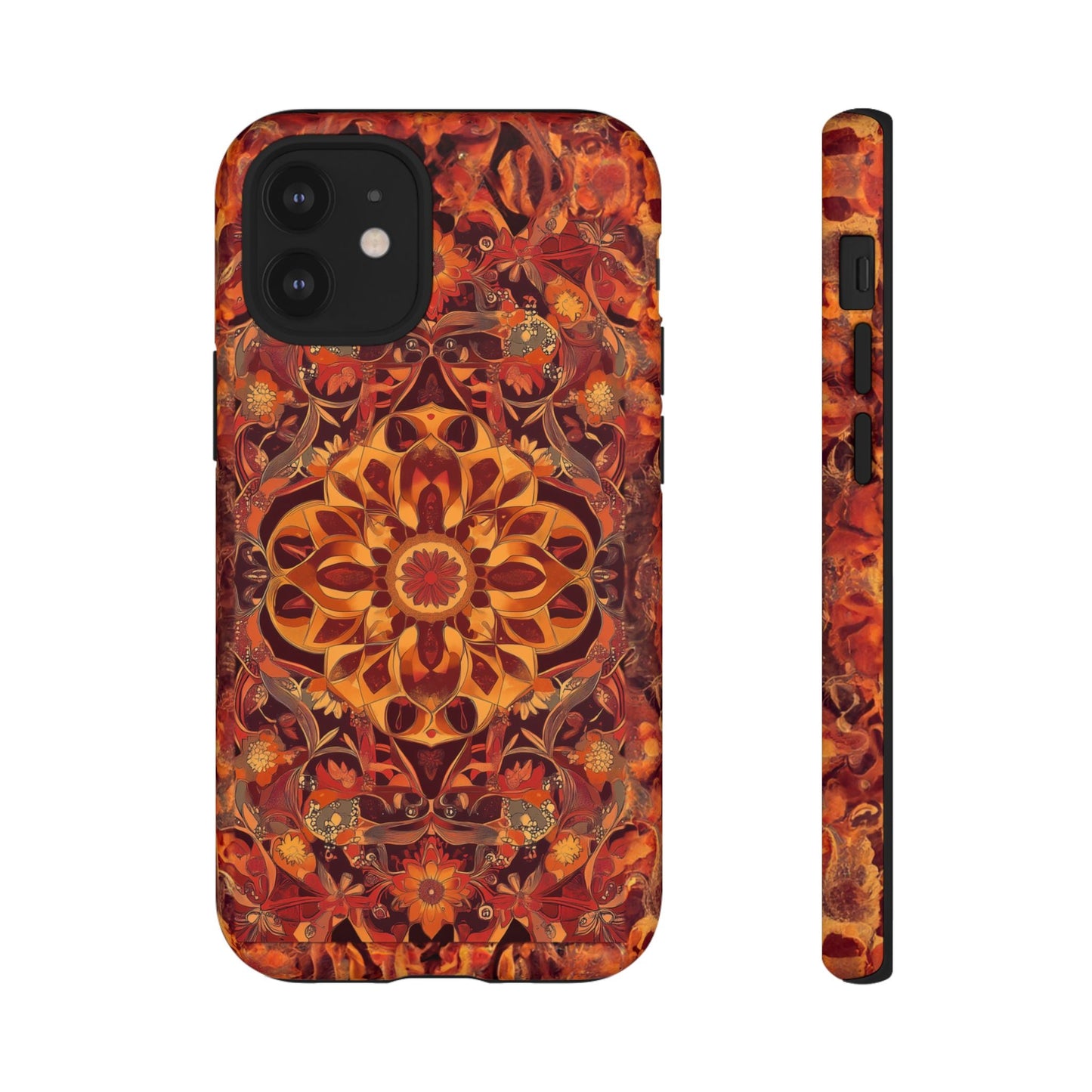 iphone case Amber Mandala Fusion iPhone 12 Mini