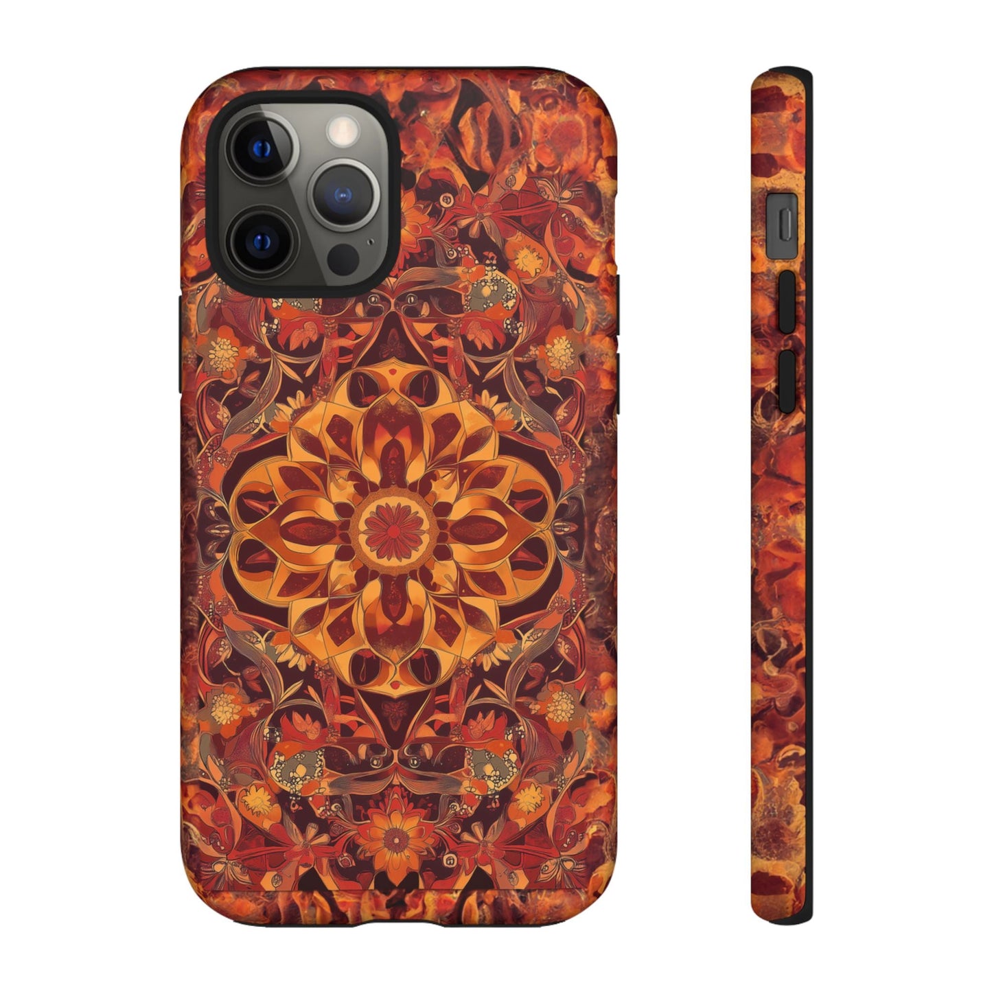 iphone case Amber Mandala Fusion iPhone 12 Pro