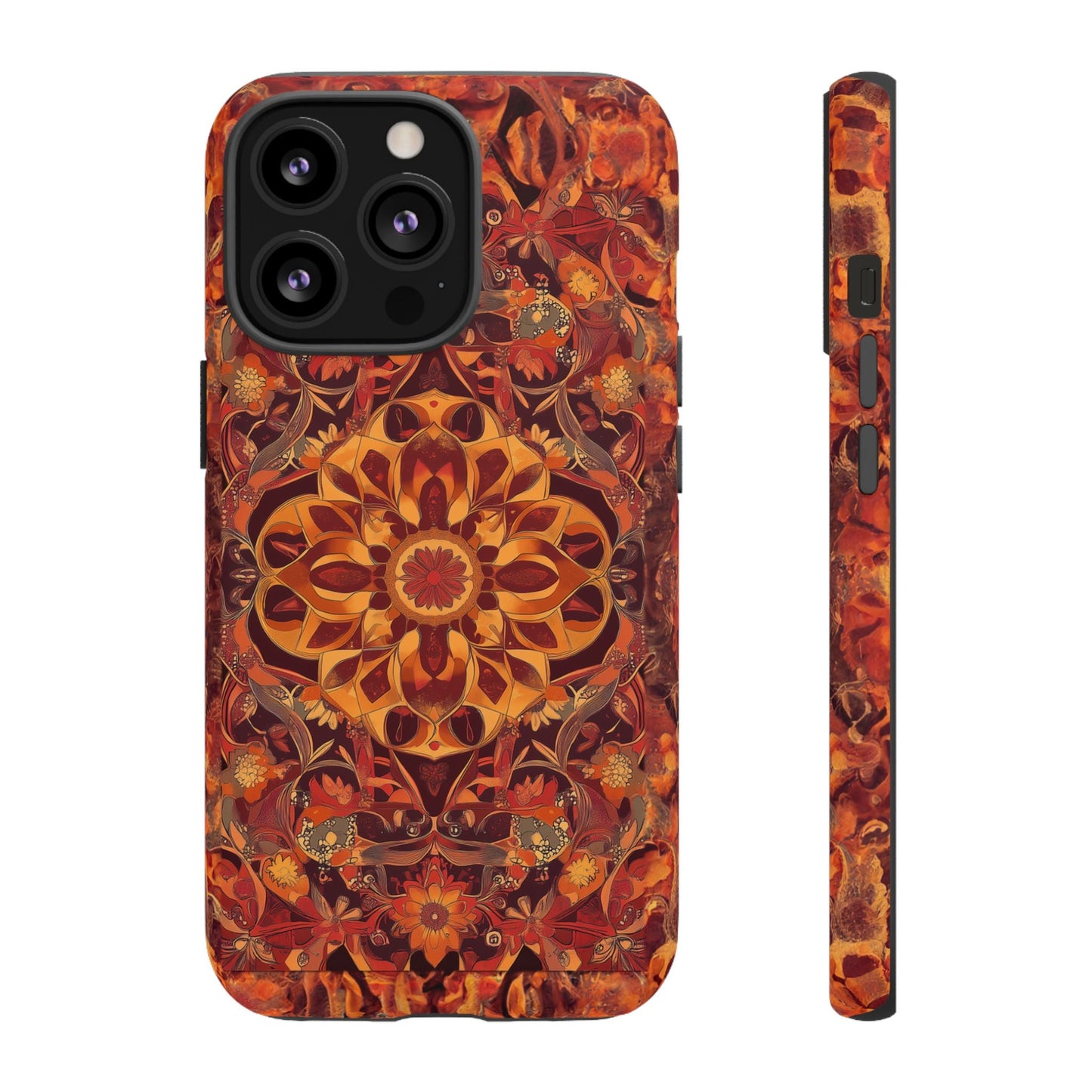 iphone case Amber Mandala Fusion iPhone 13 Pro