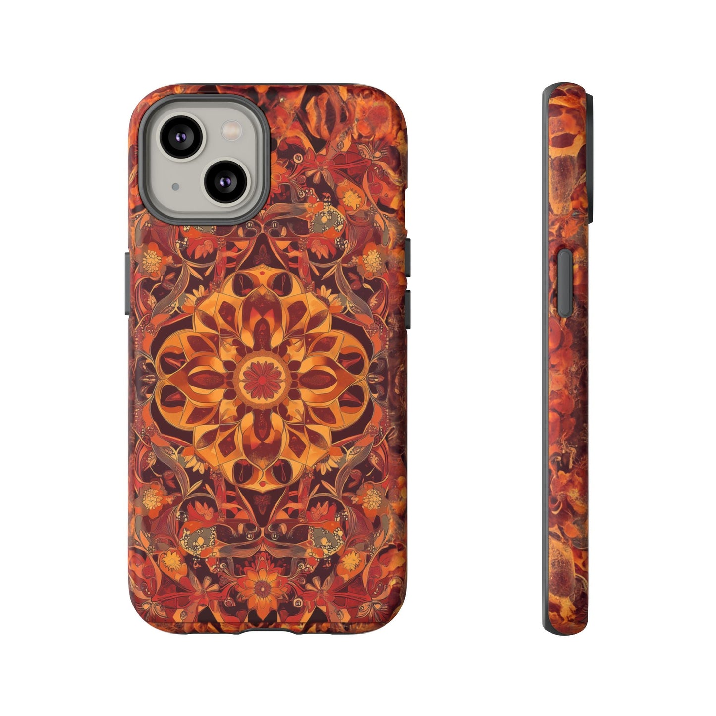 iphone case Amber Mandala Fusion iPhone 14