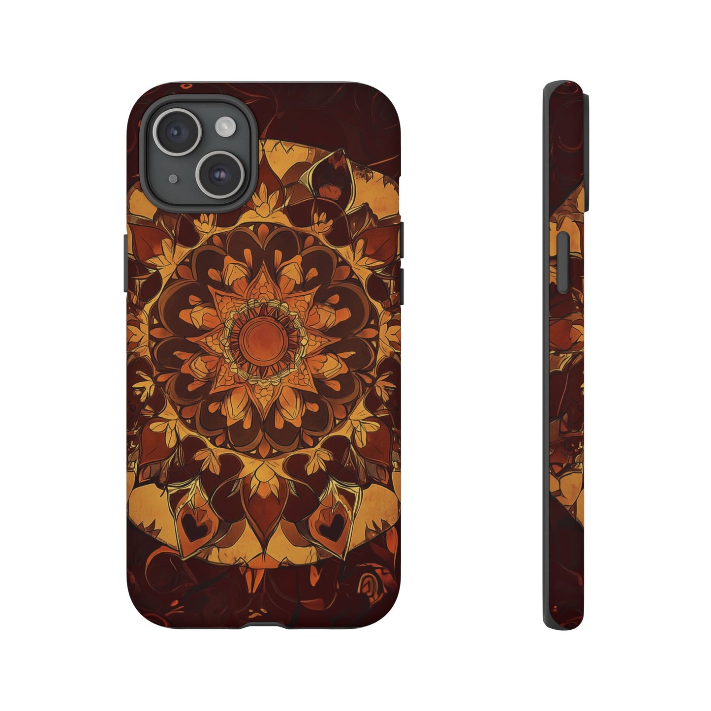iphone case Amber Mandala iPhone 15 Plus