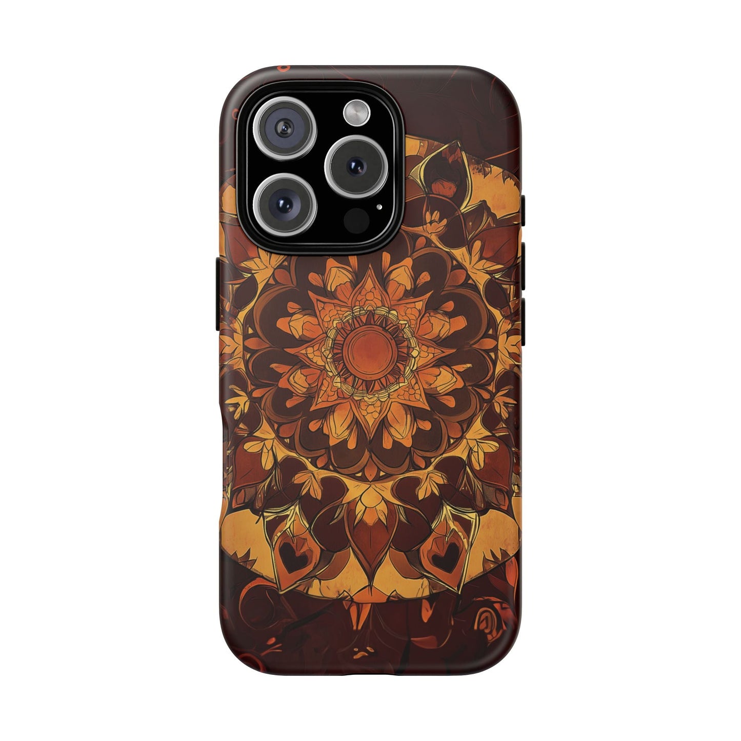 iphone case Amber Mandala iPhone 16 Pro