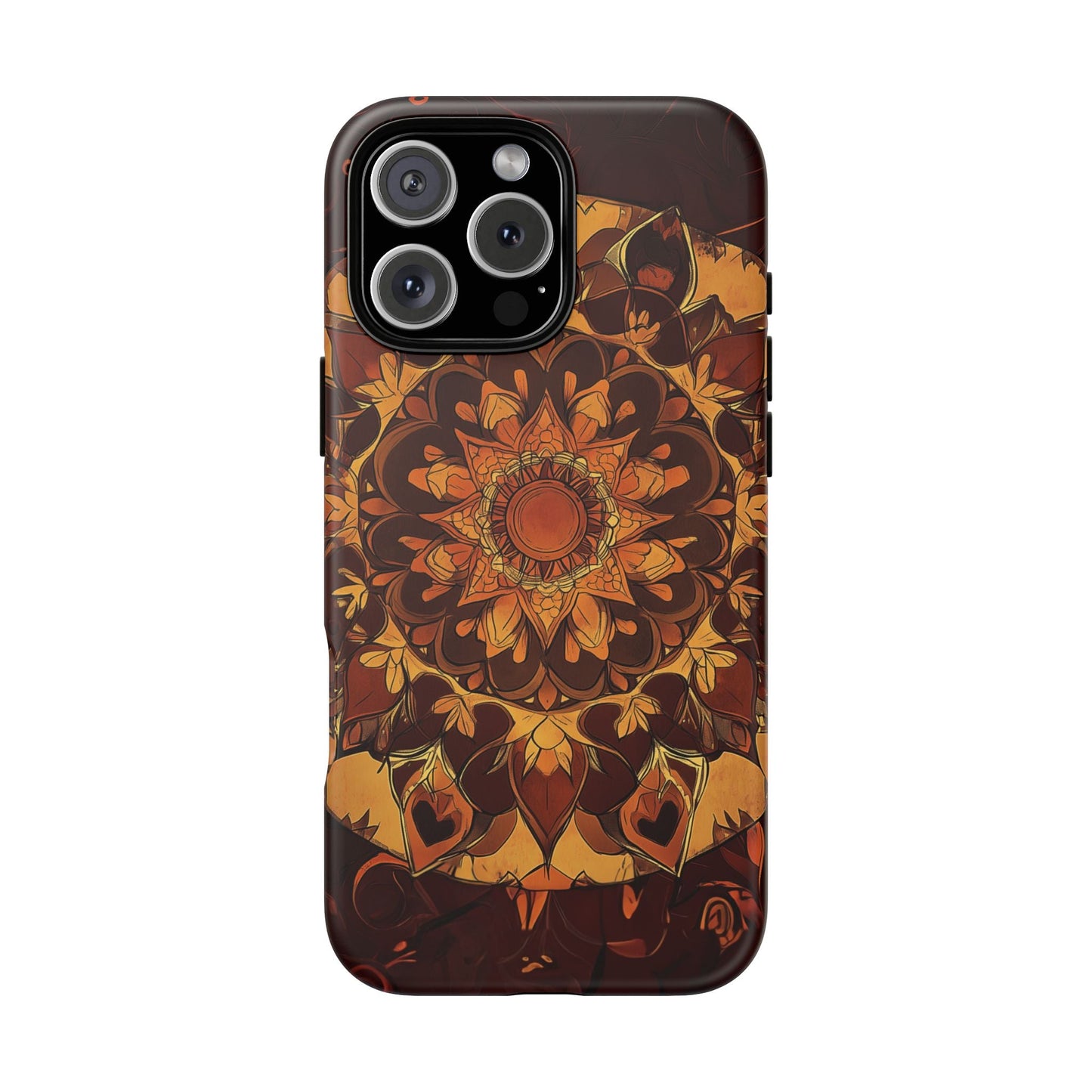 iphone case Amber Mandala iPhone 16 Pro Max