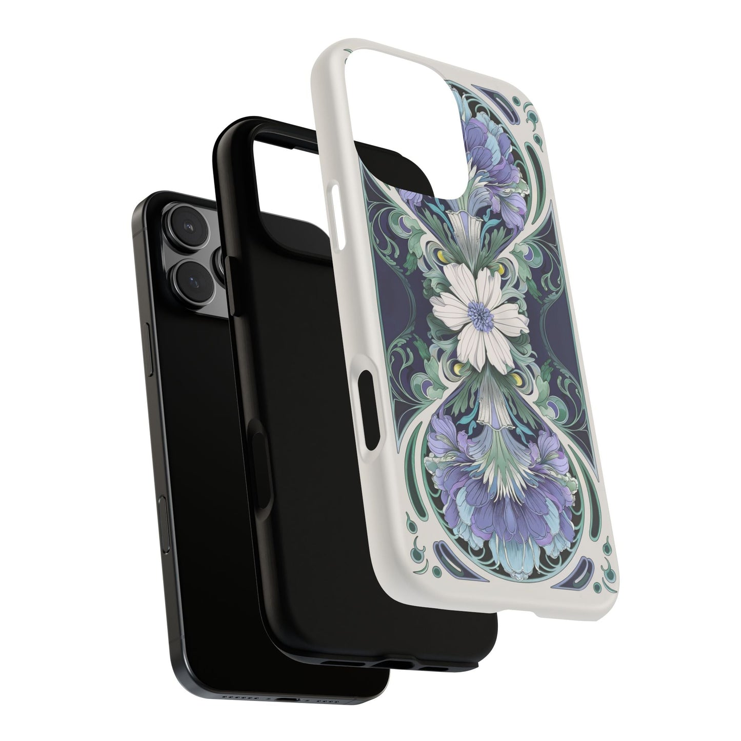 iphone case Art Nouveau Floral Elegance
