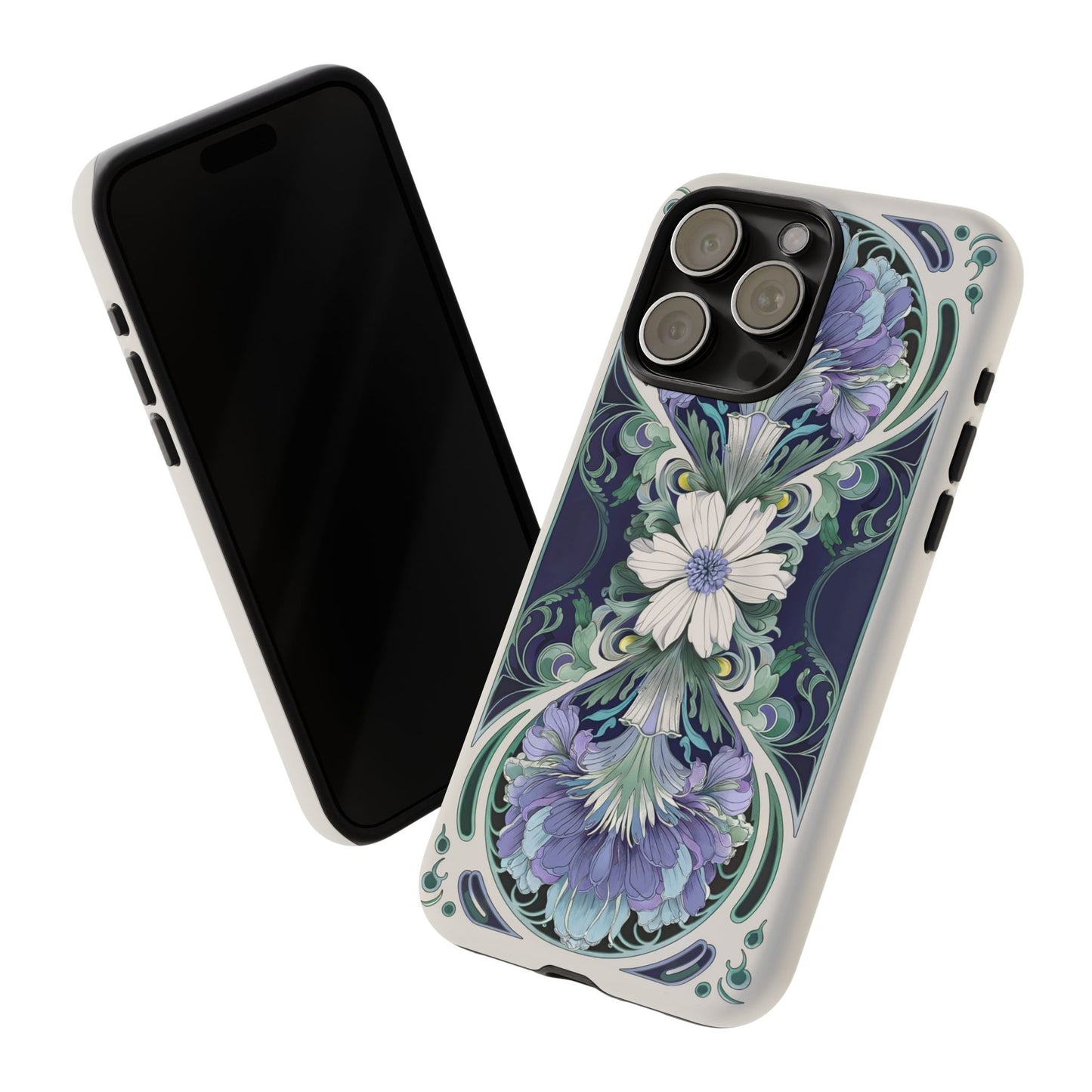 iphone case Art Nouveau Floral Elegance