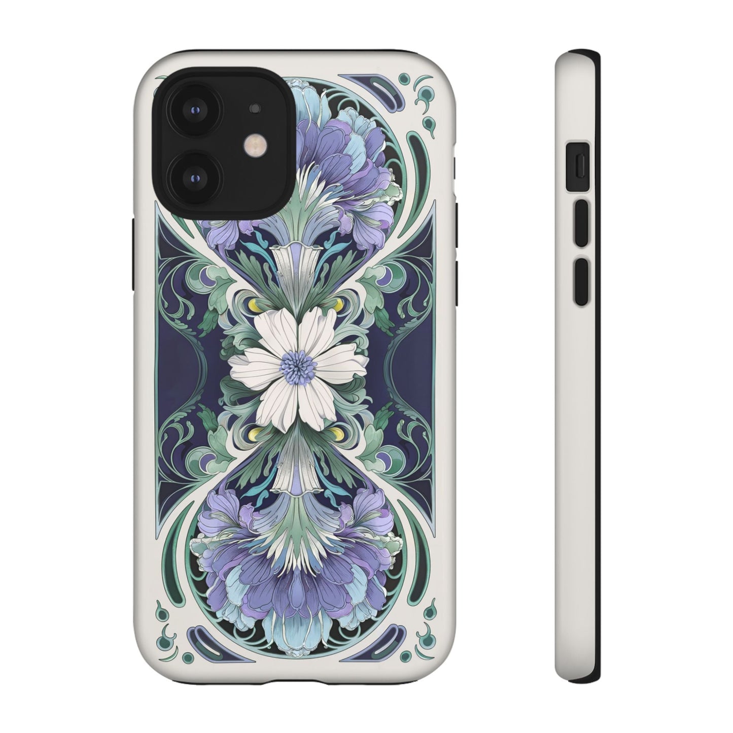 iphone case Art Nouveau Floral Elegance iPhone 12