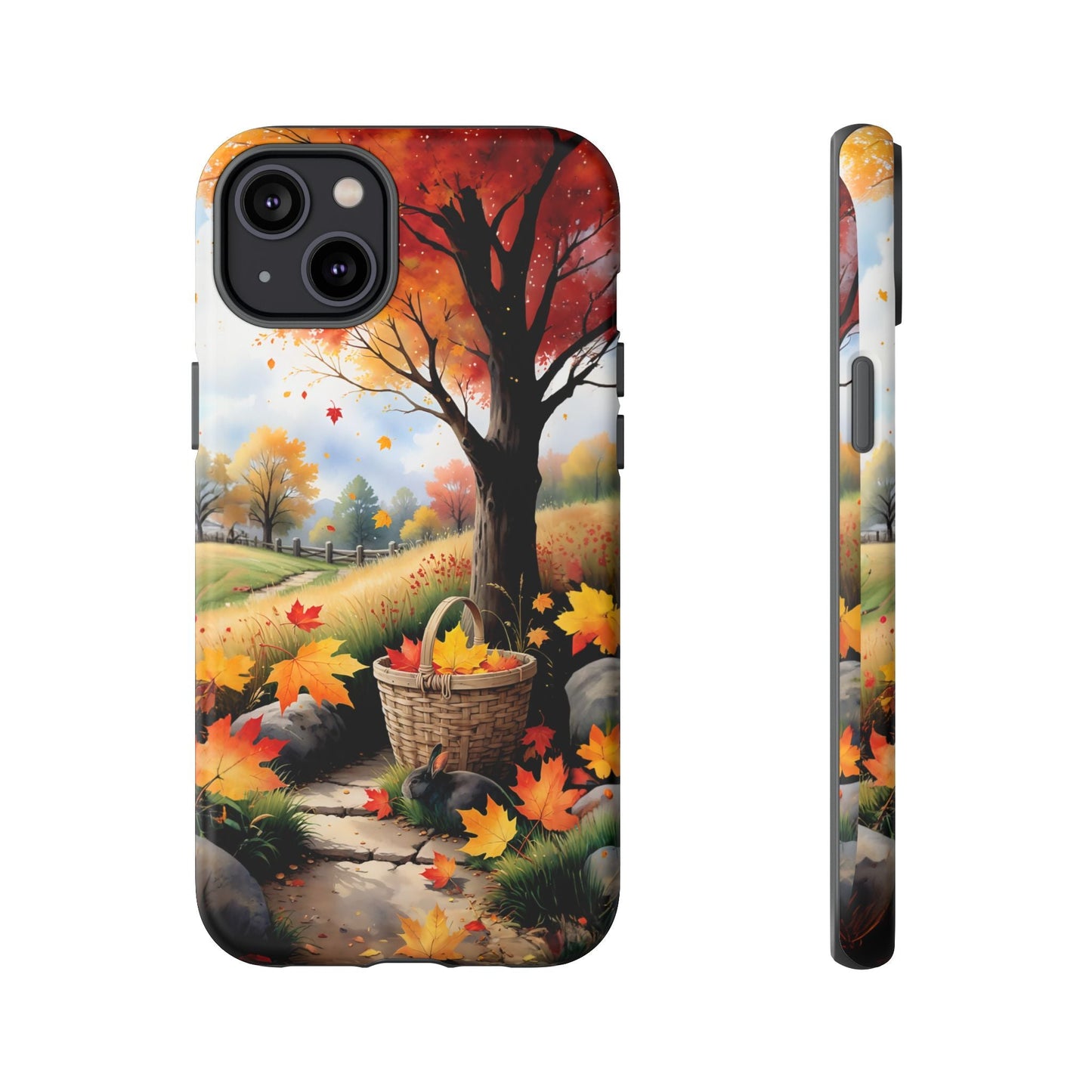 iphone case Autumn Harvest Path iPhone 14 Plus