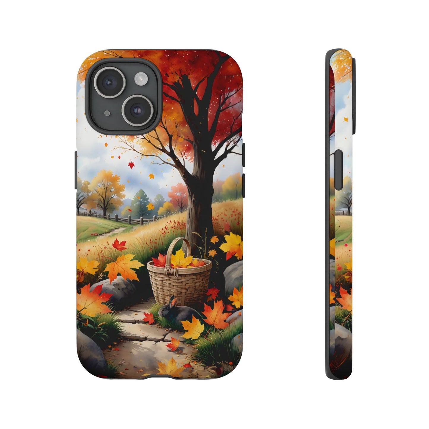 iphone case Autumn Harvest Path iPhone 15