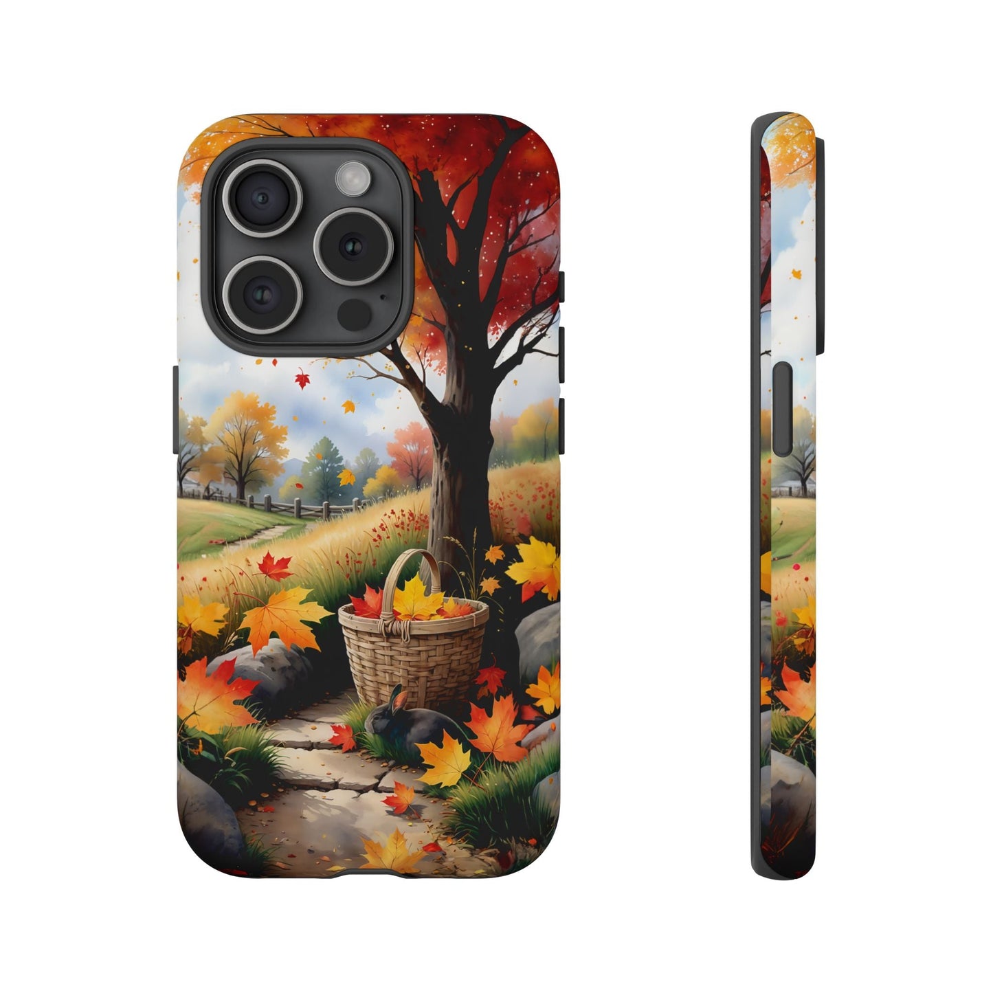 iphone case Autumn Harvest Path iPhone 15 Pro