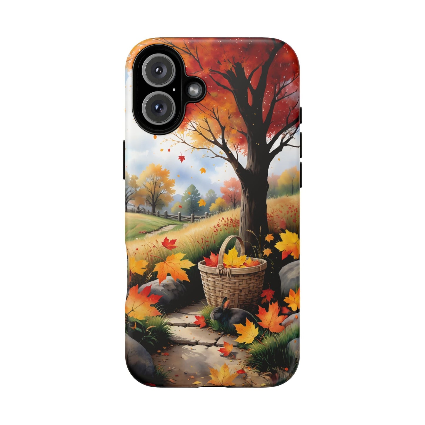 iphone case Autumn Harvest Path iPhone 16 Plus