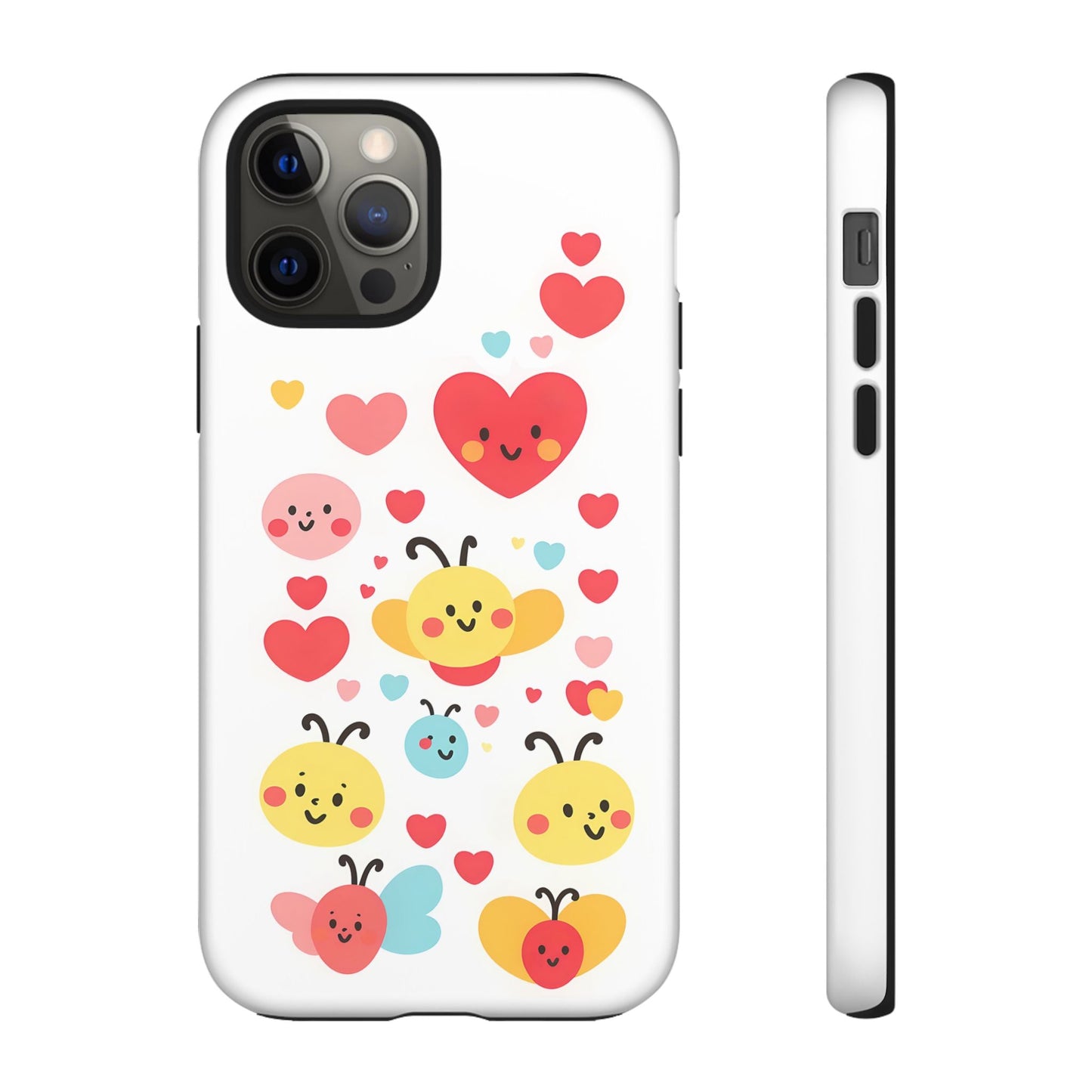 iphone case Bee Happy Hearts iPhone 12 Pro