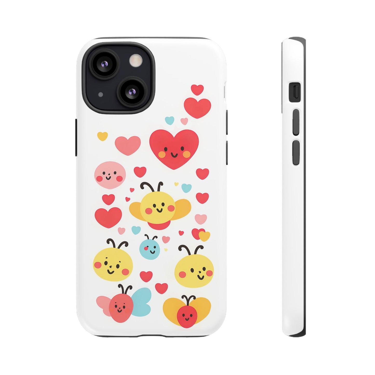iphone case Bee Happy Hearts iPhone 13 Mini