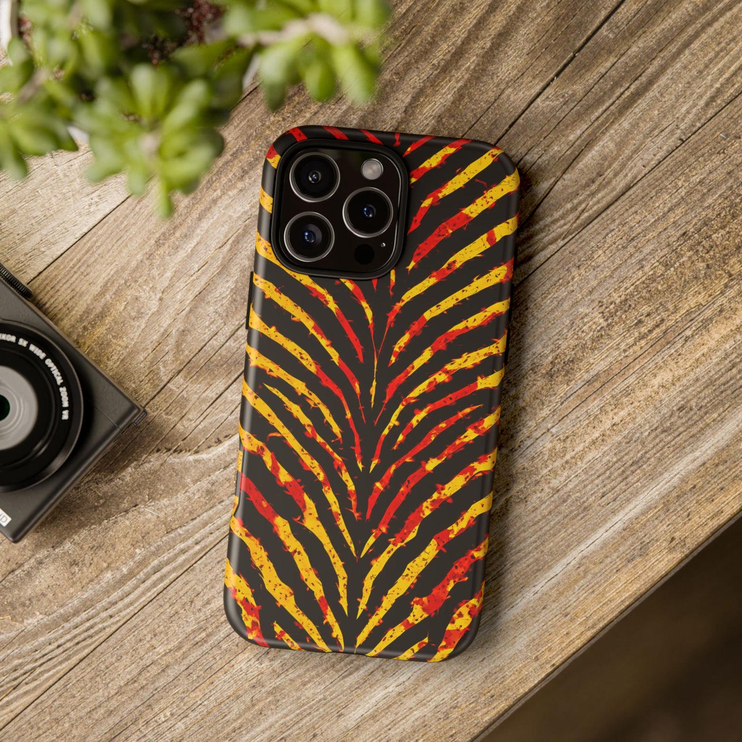iphone case Blazing Wild Stripes