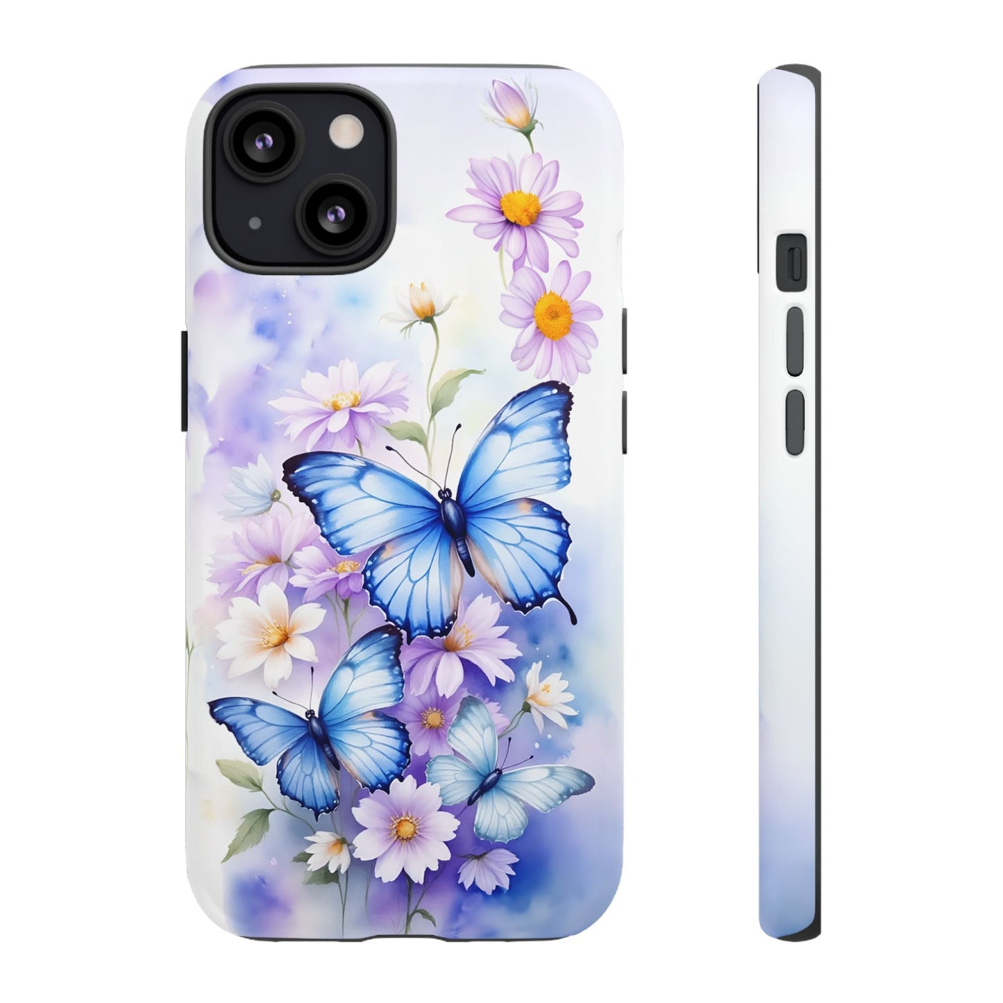 iphone case Blue Butterfly Garden iPhone 13
