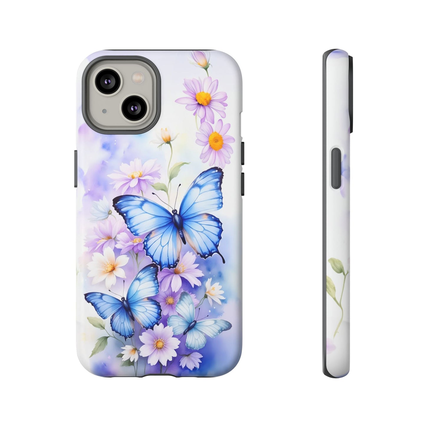 iphone case Blue Butterfly Garden iPhone 14