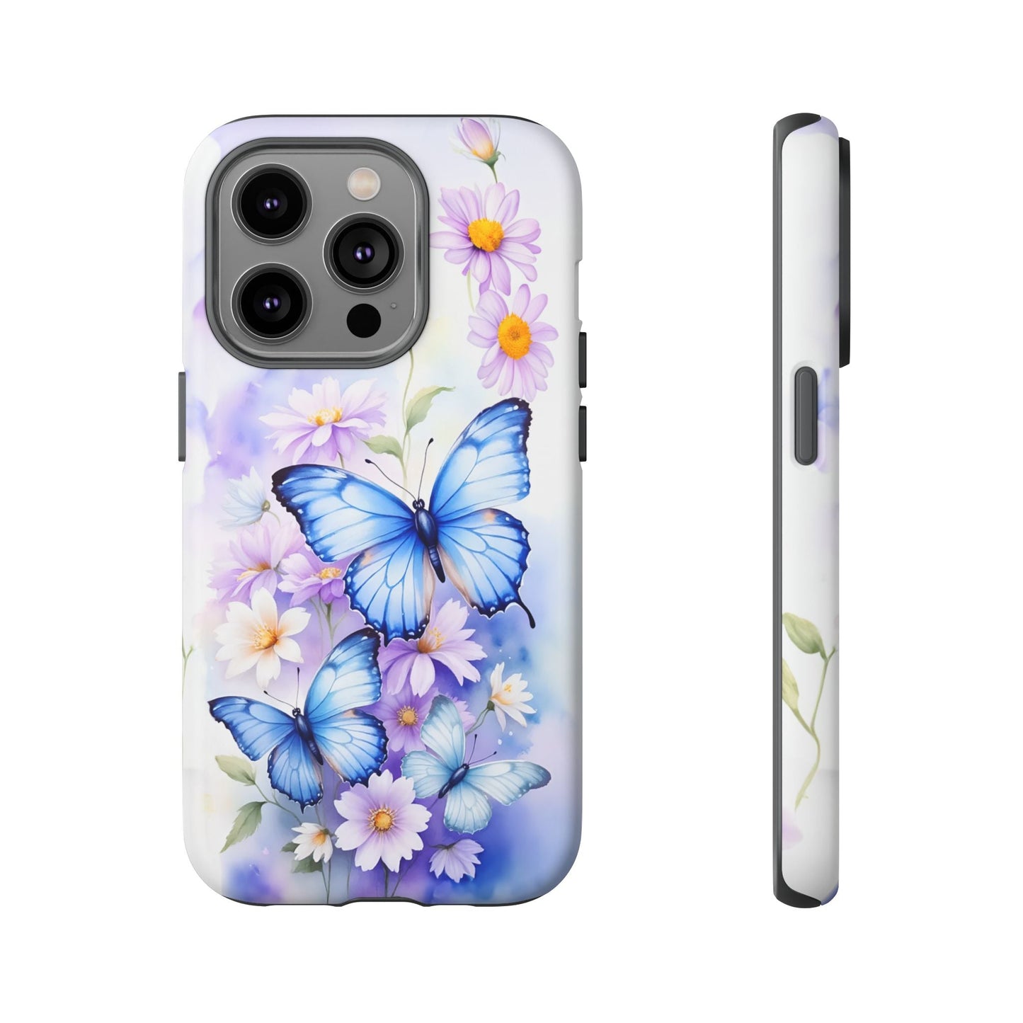 iphone case Blue Butterfly Garden iPhone 14 Pro