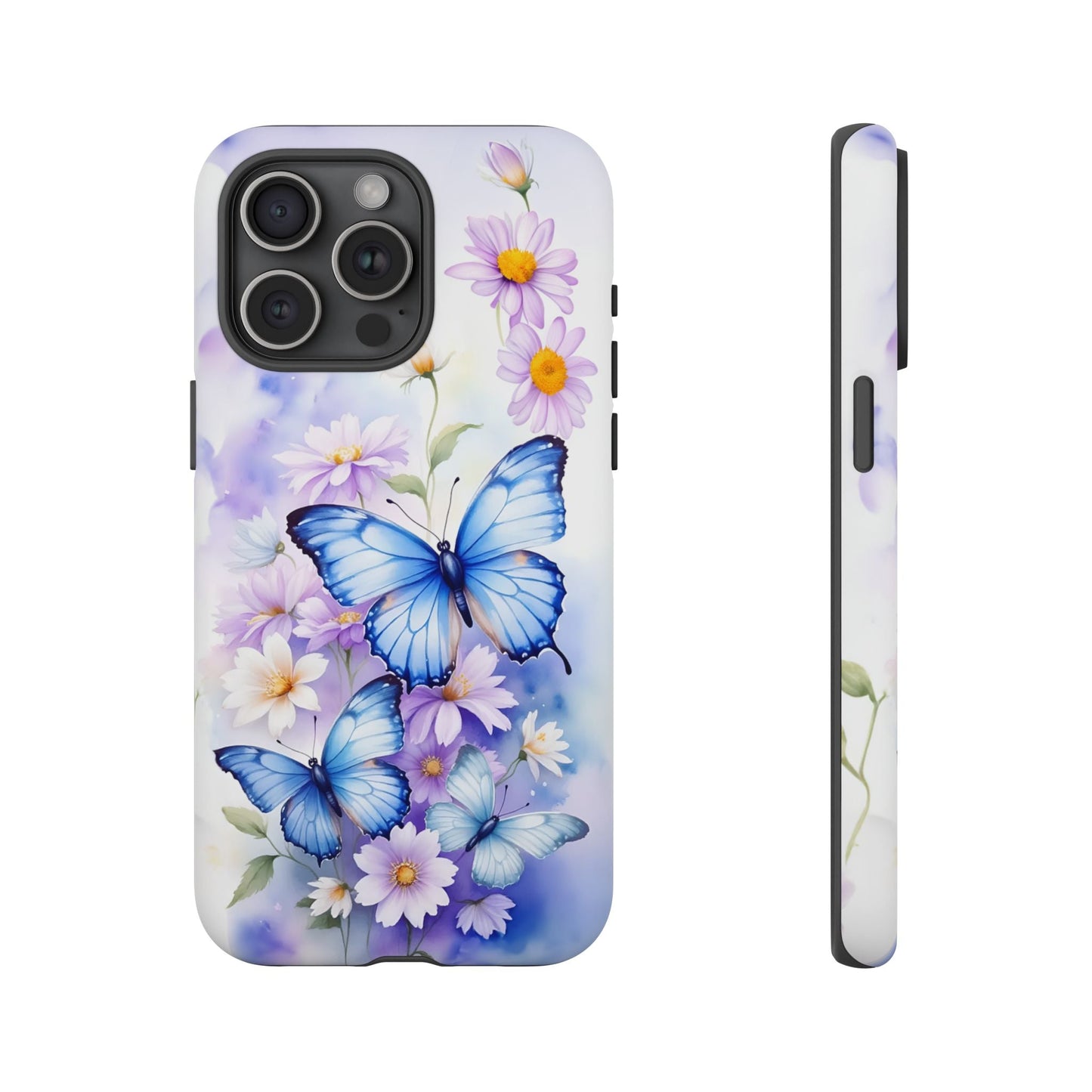 iphone case Blue Butterfly Garden iPhone 15 Pro Max