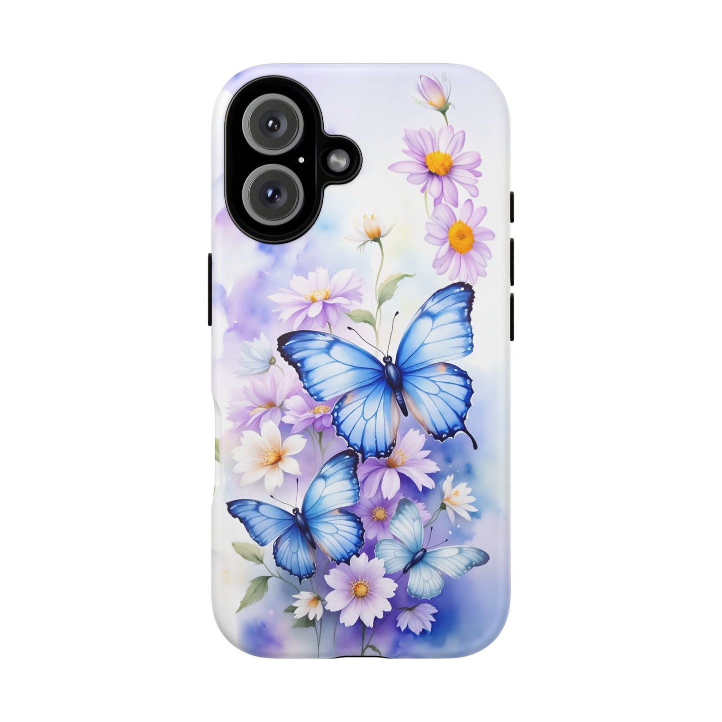 iphone case Blue Butterfly Garden iPhone 16