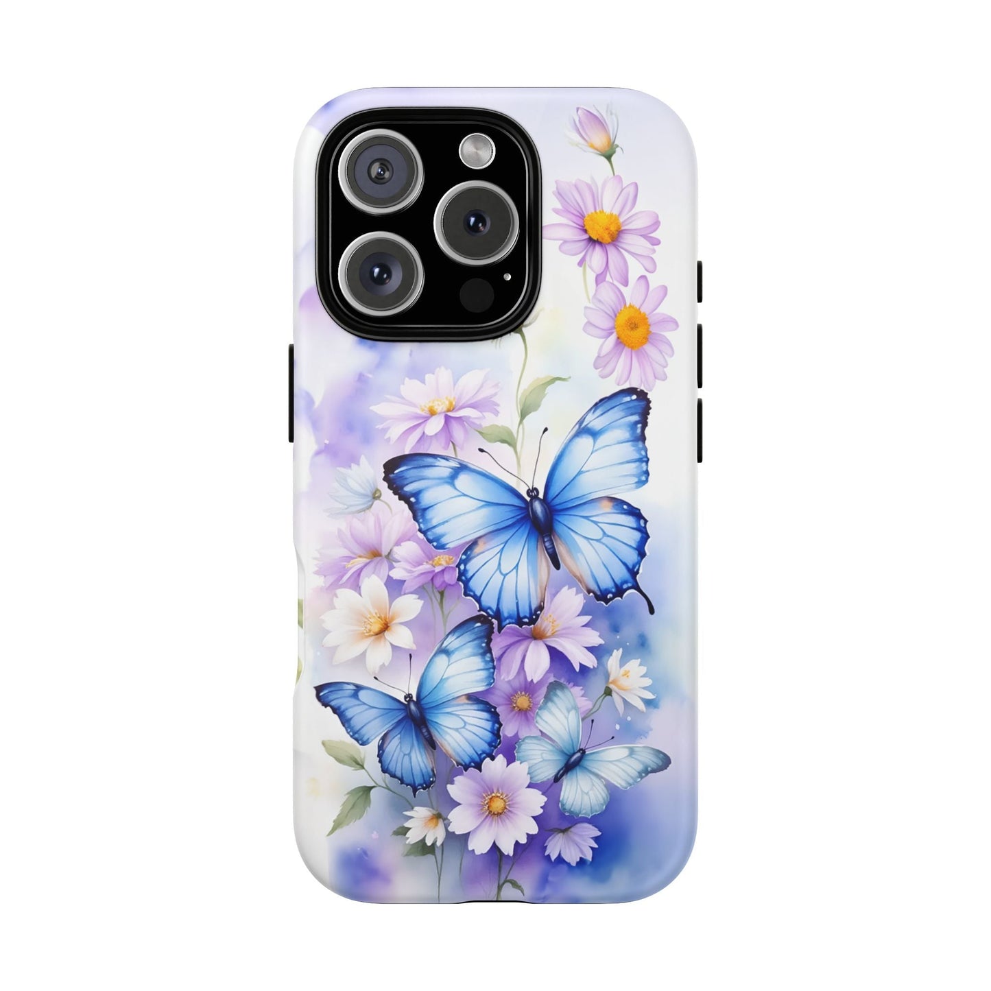 iphone case Blue Butterfly Garden iPhone 16 Pro