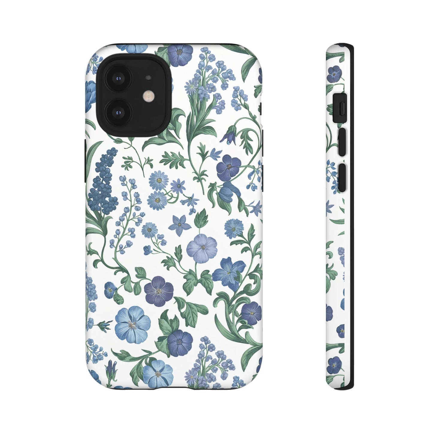 iphone case Blue Floral Elegance iPhone 12 Mini