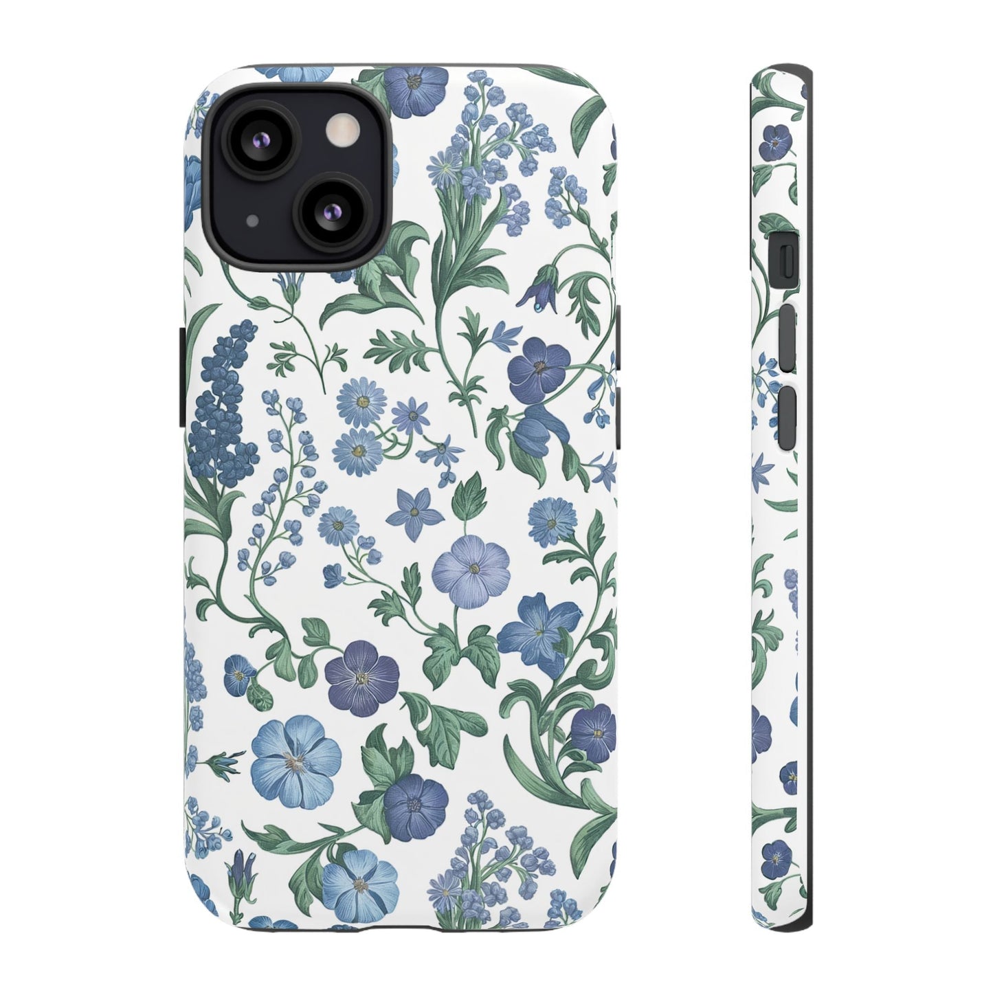 iphone case Blue Floral Elegance iPhone 13