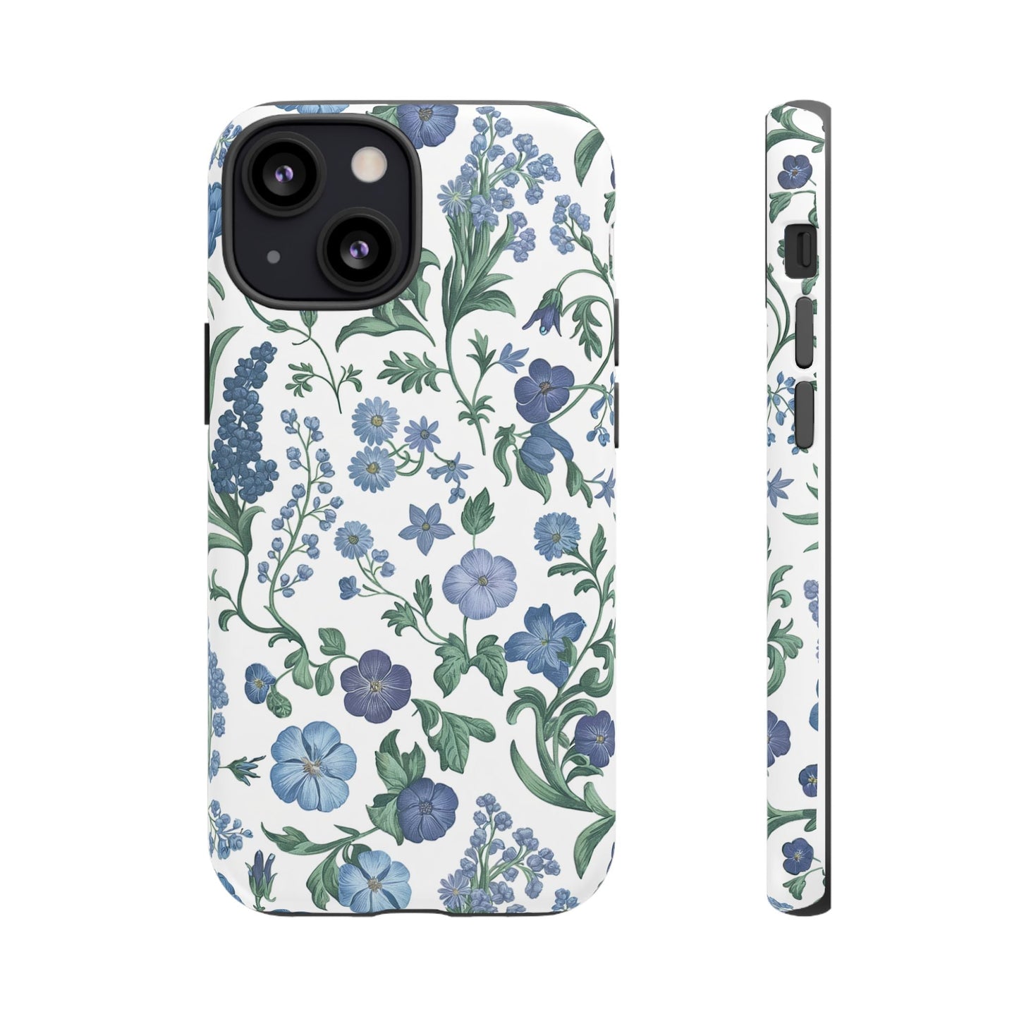 iphone case Blue Floral Elegance iPhone 13 Mini