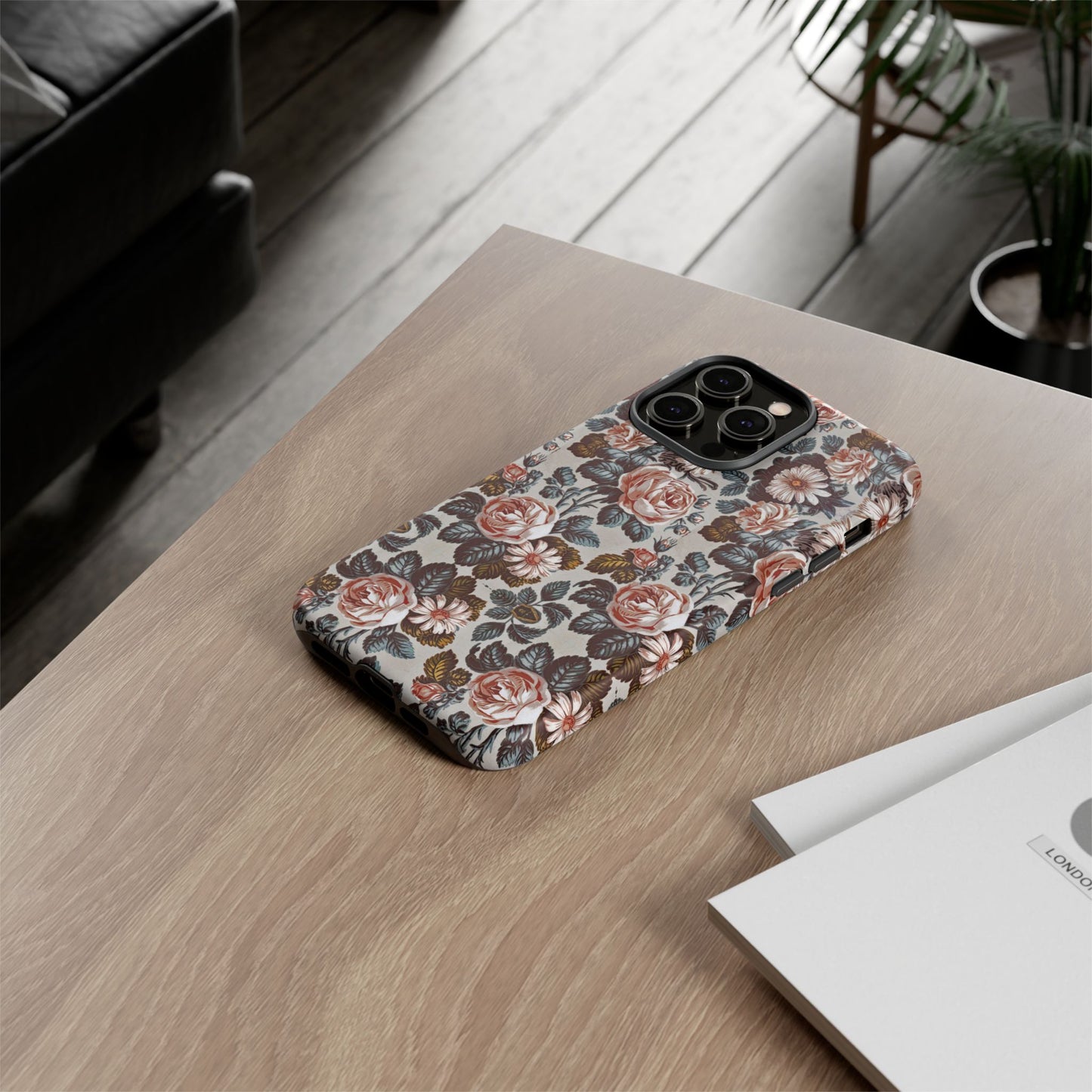 iphone case Blush Garden Tapestry