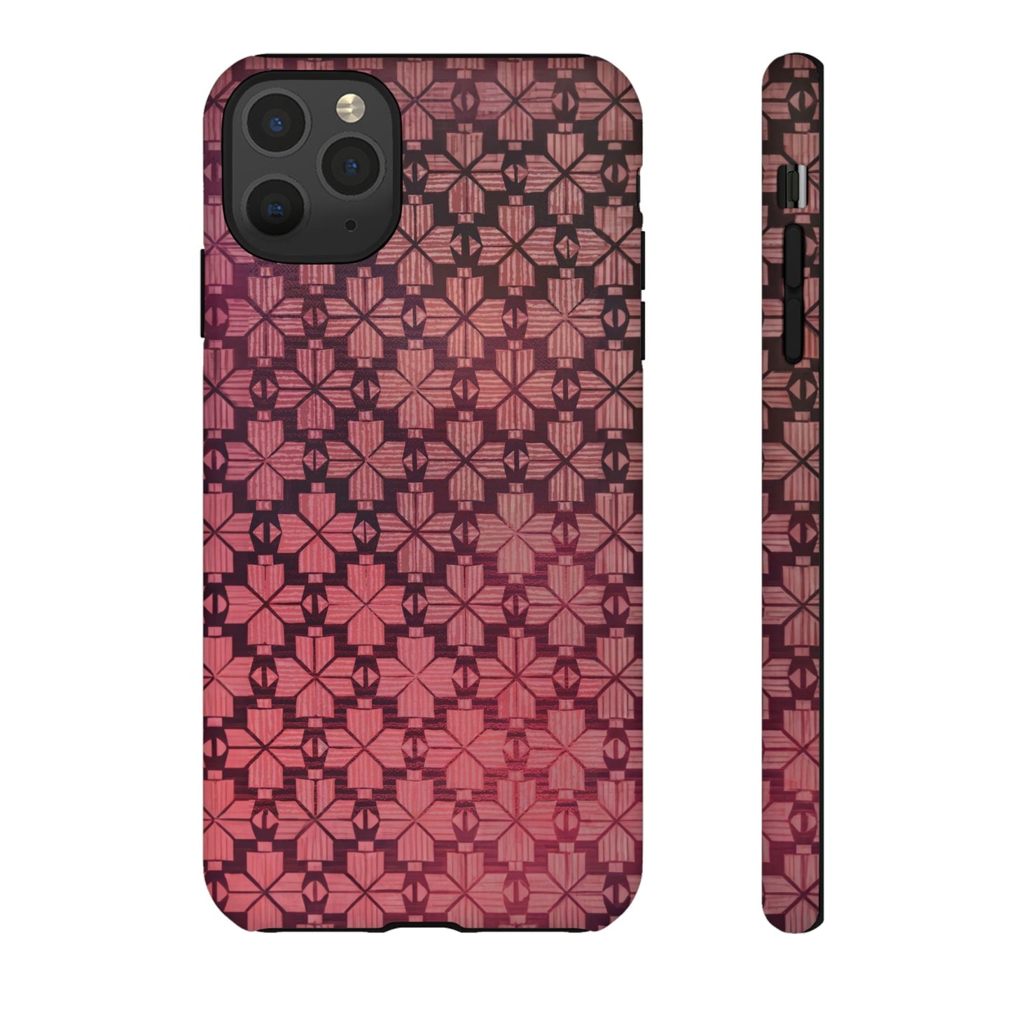 iphone case Blush Geometric Lattice iPhone 11 Pro Max