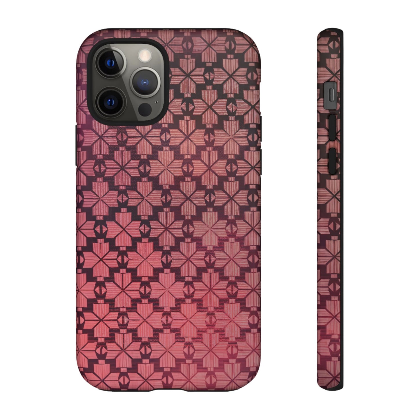 iphone case Blush Geometric Lattice iPhone 12 Pro
