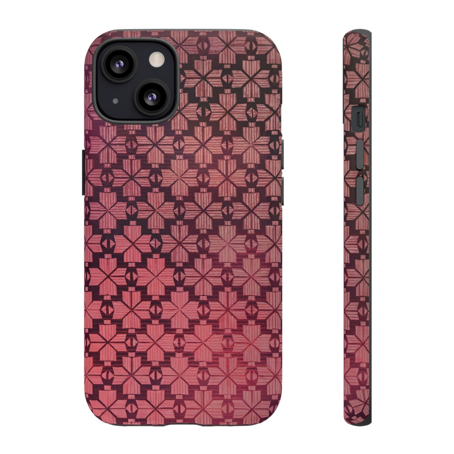 iphone case Blush Geometric Lattice iPhone 13
