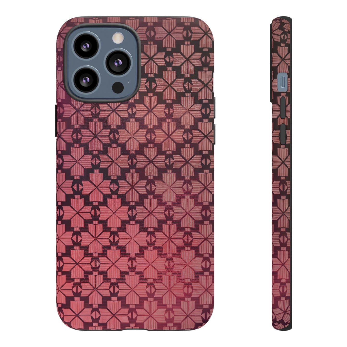 iphone case Blush Geometric Lattice iPhone 13 Pro Max