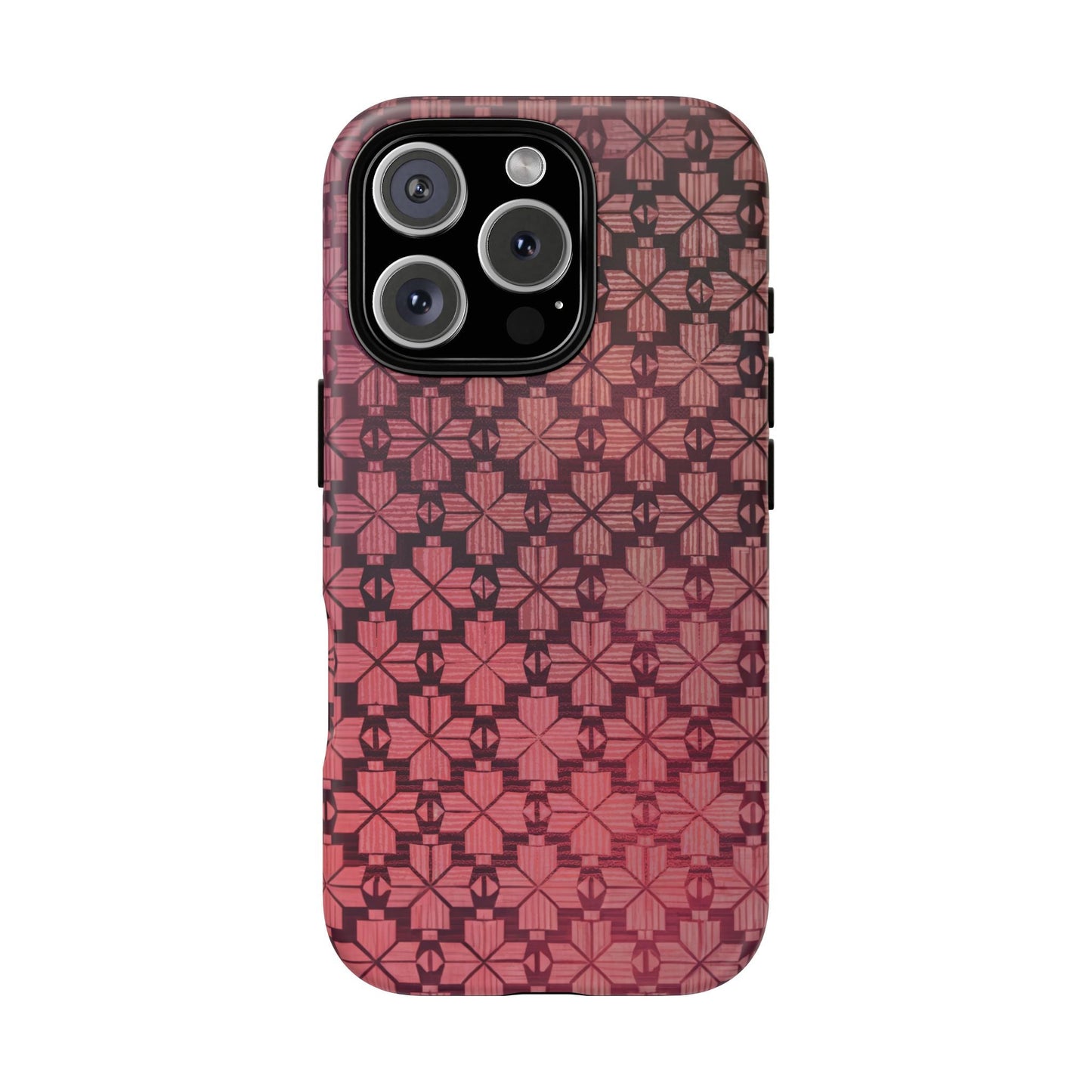 iphone case Blush Geometric Lattice iPhone 16 Pro