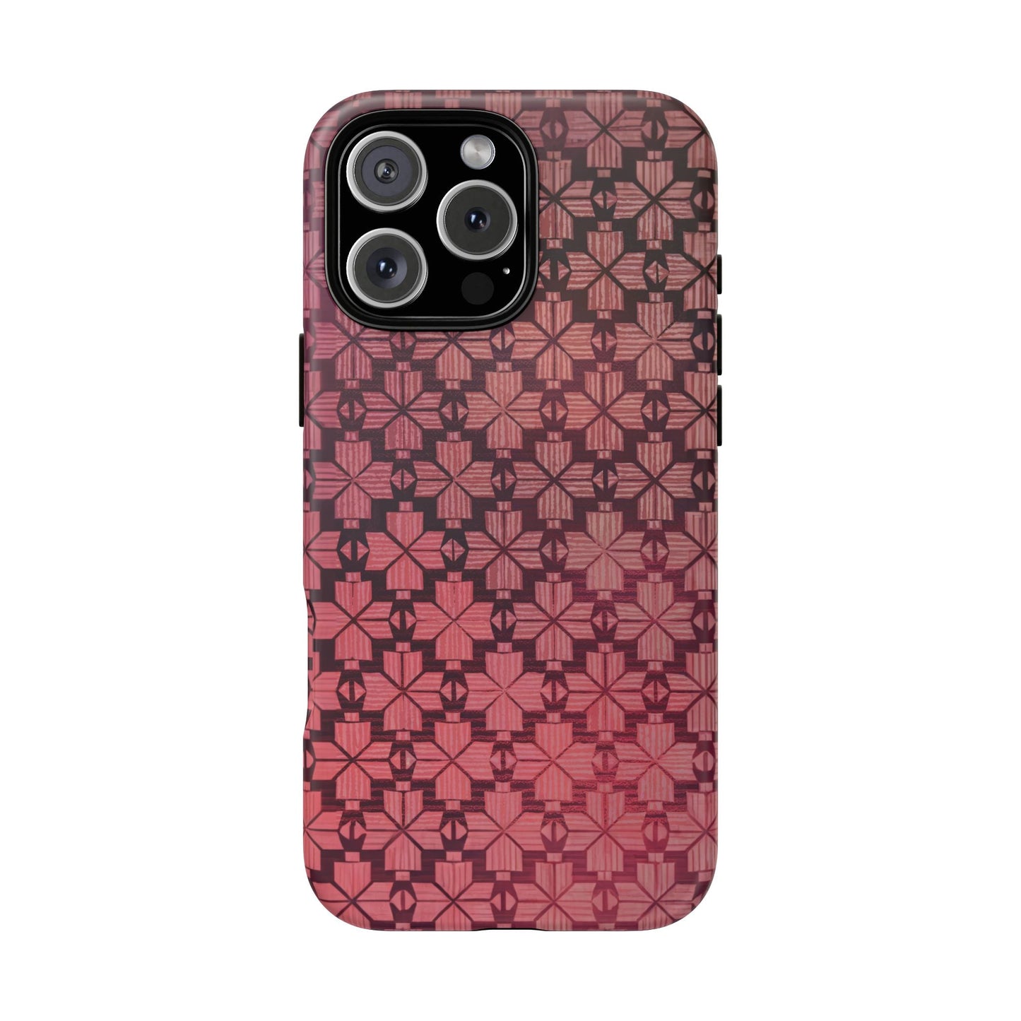 iphone case Blush Geometric Lattice iPhone 16 Pro Max