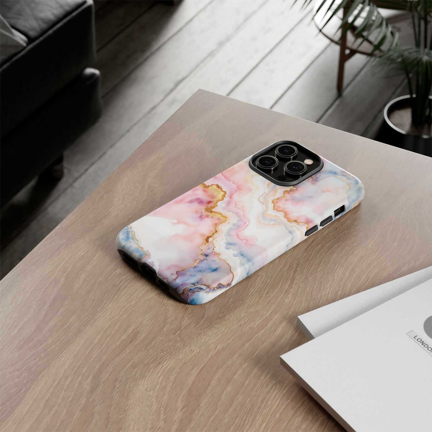 iphone case Blush Marble Dreams