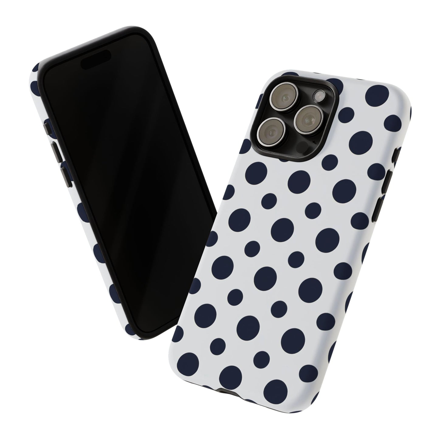 iphone case Bold Navy Spots