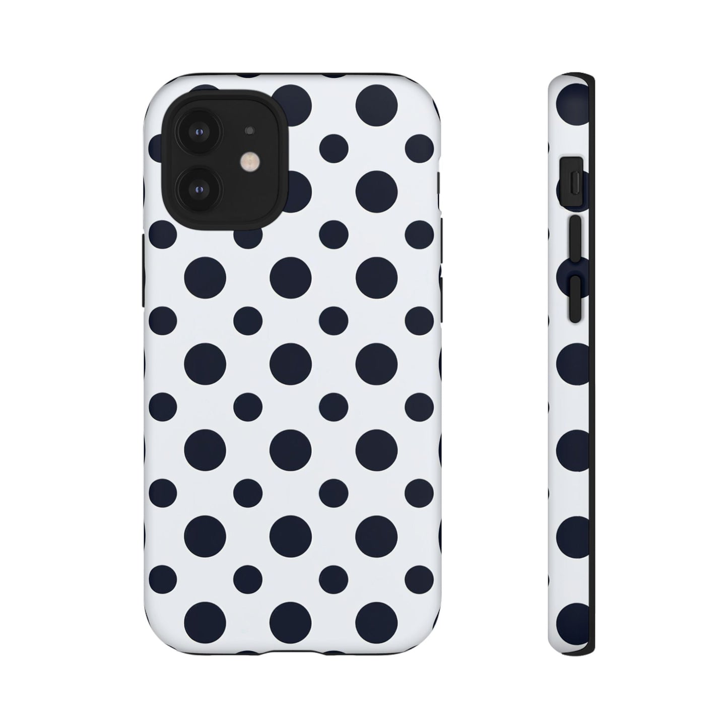 iphone case Bold Navy Spots iPhone 12 Mini