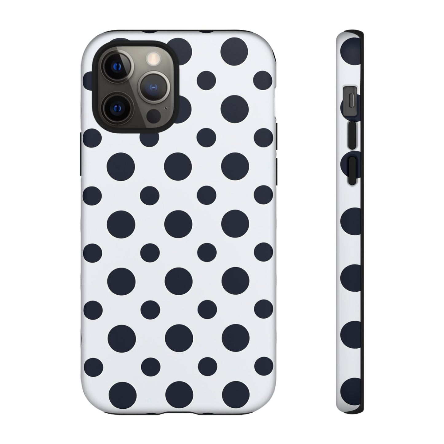 iphone case Bold Navy Spots iPhone 12 Pro