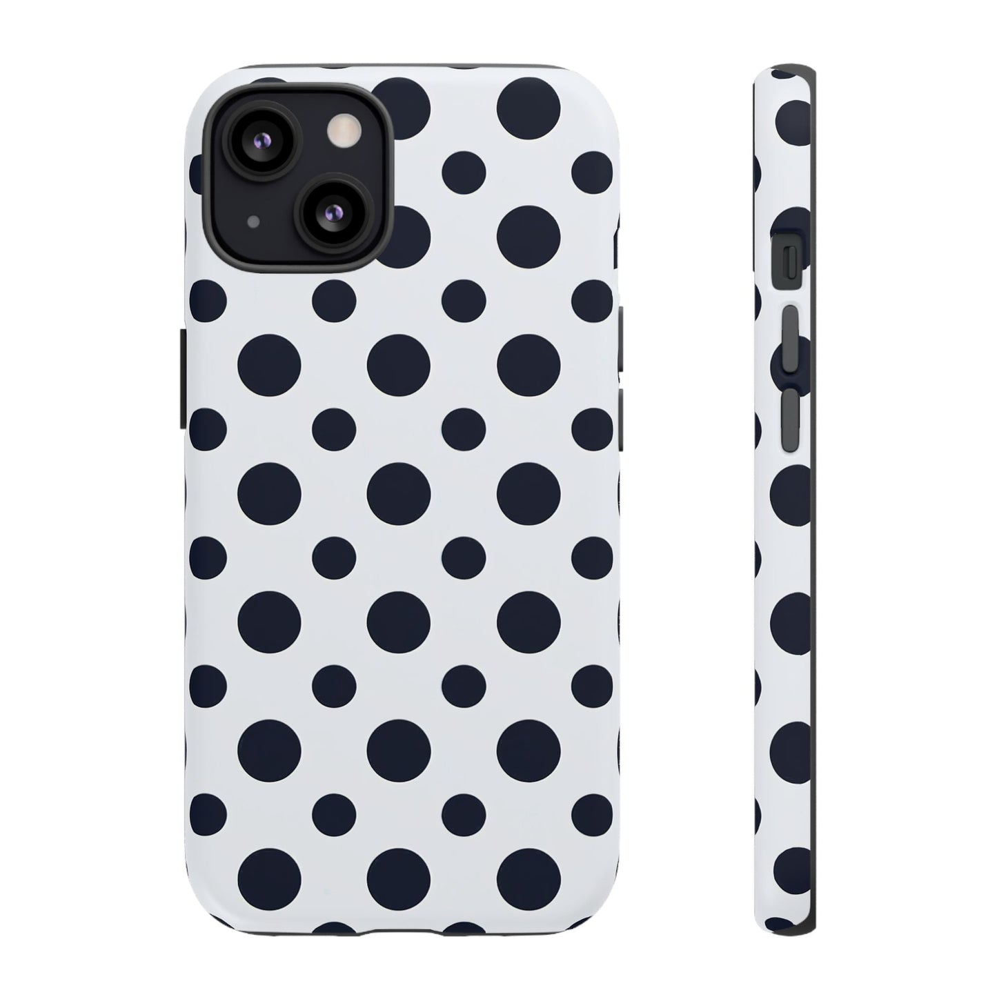 iphone case Bold Navy Spots iPhone 13