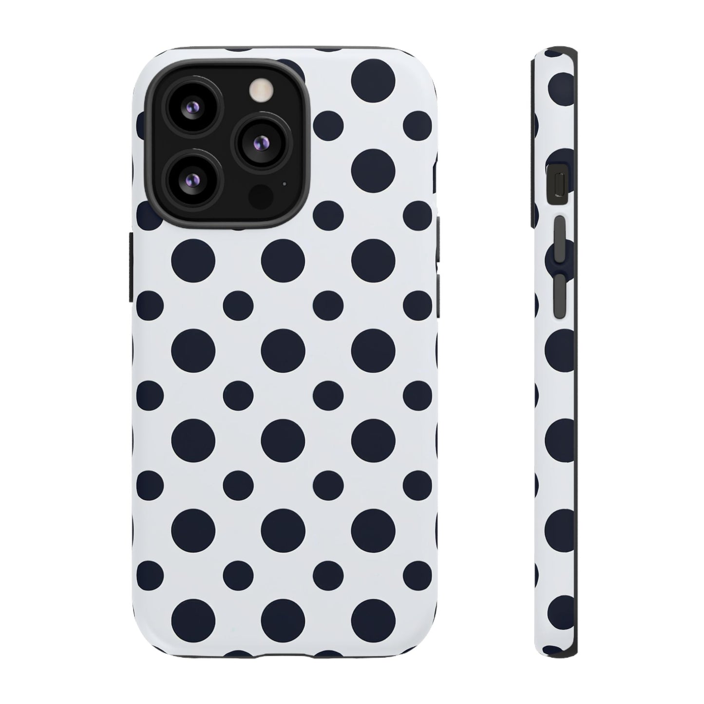 iphone case Bold Navy Spots iPhone 13 Pro