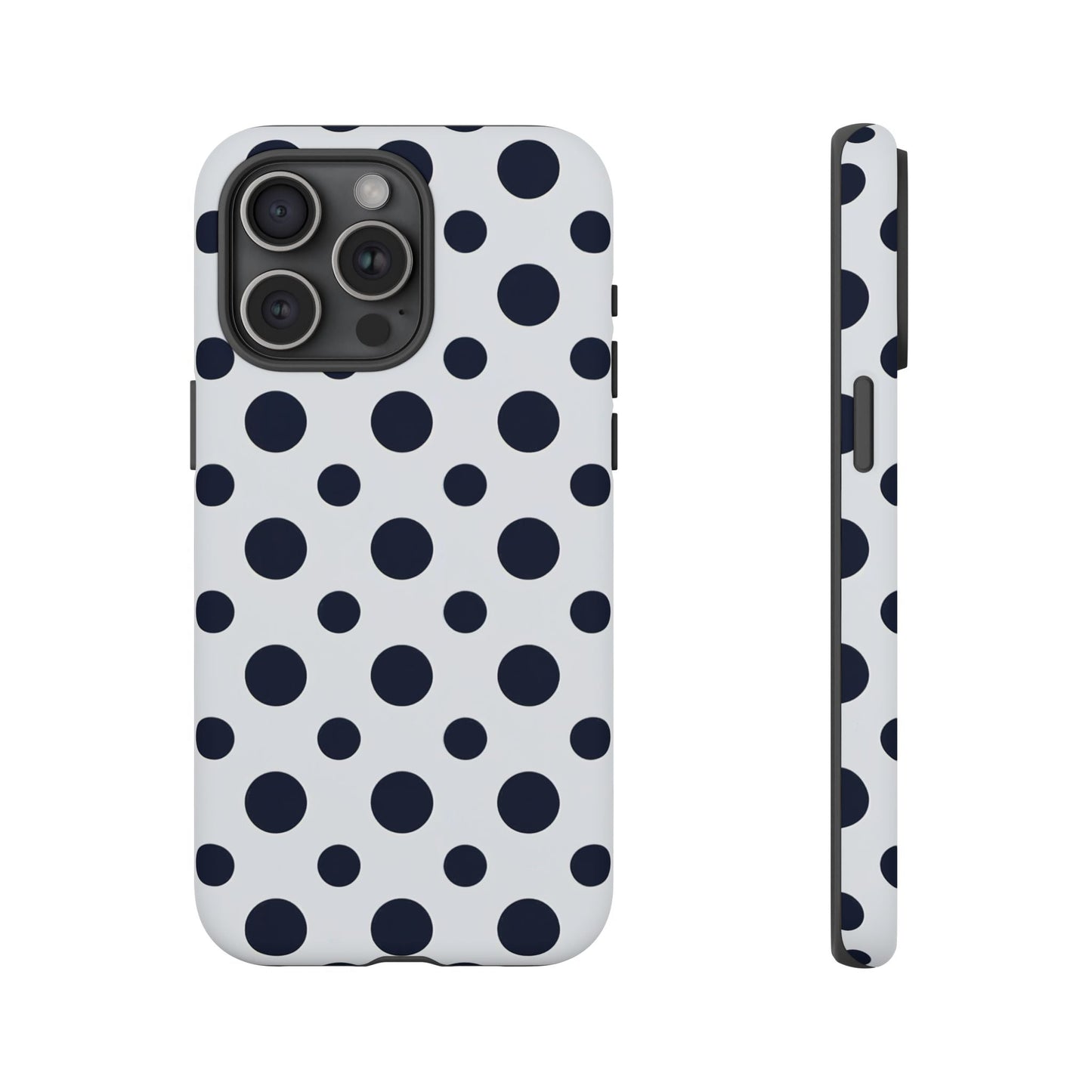 iphone case Bold Navy Spots iPhone 15 Pro Max